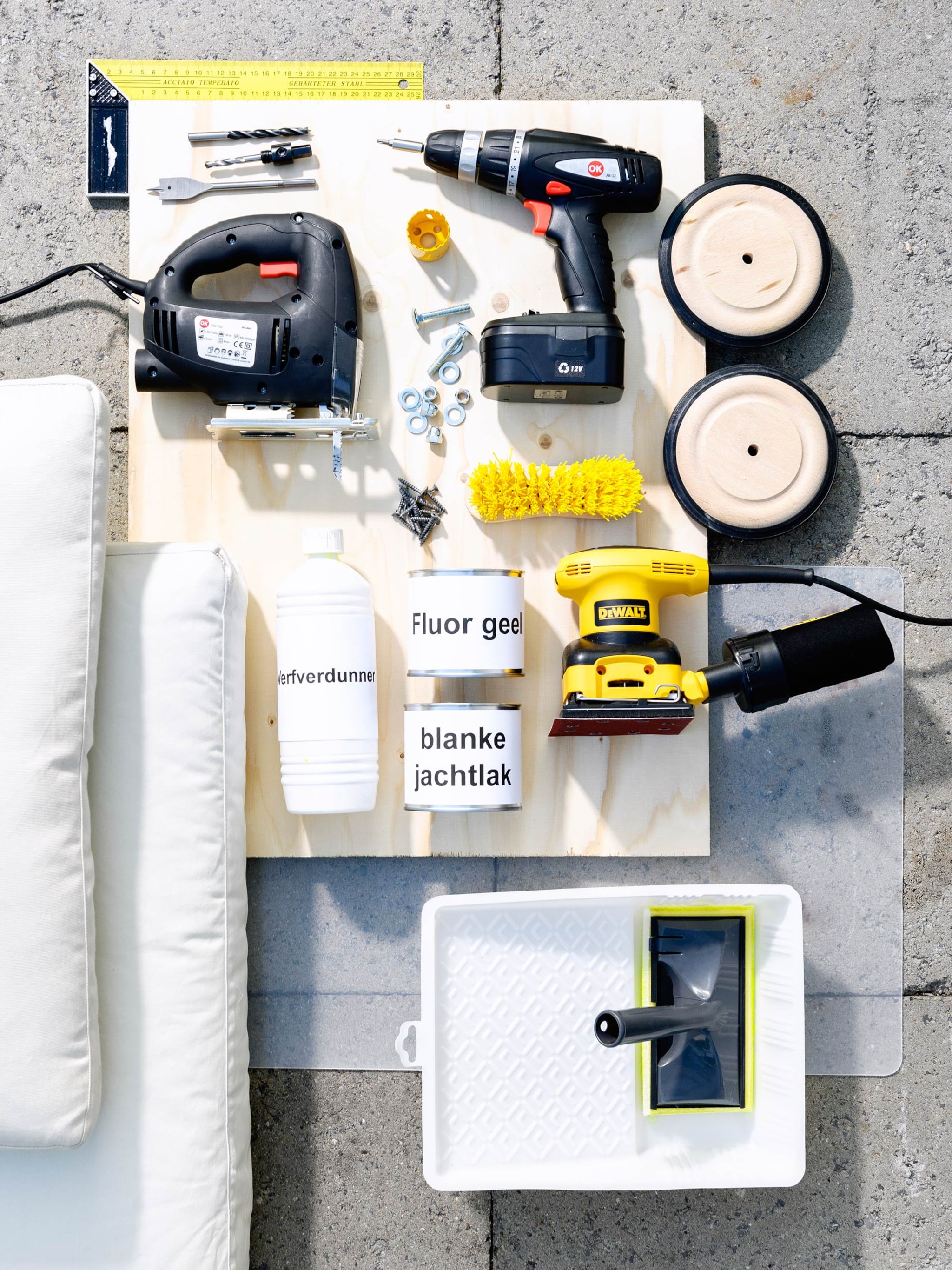 een luie loungehoek in 10 stappen