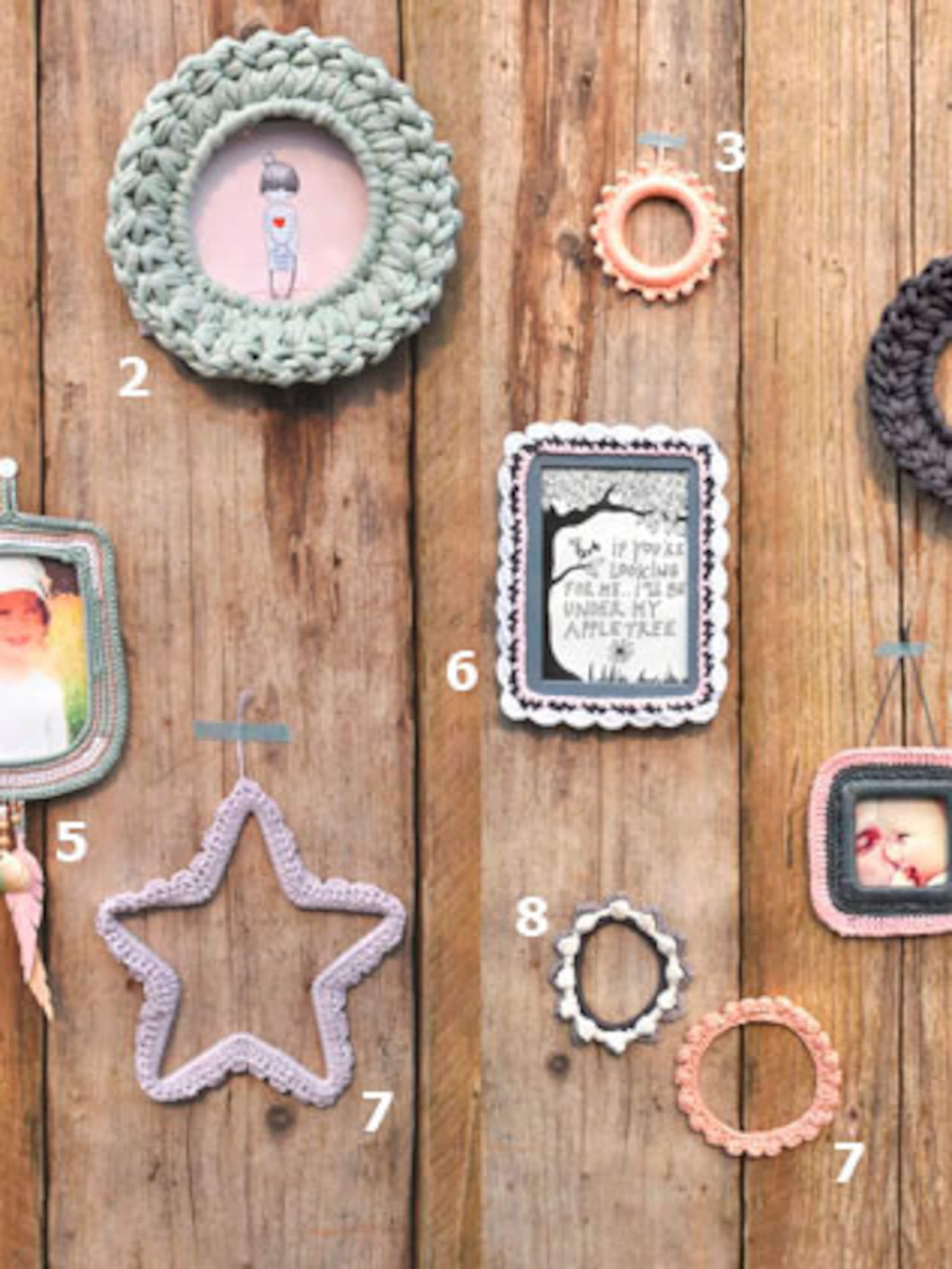 patronen voor gehaakte fotolijstjes