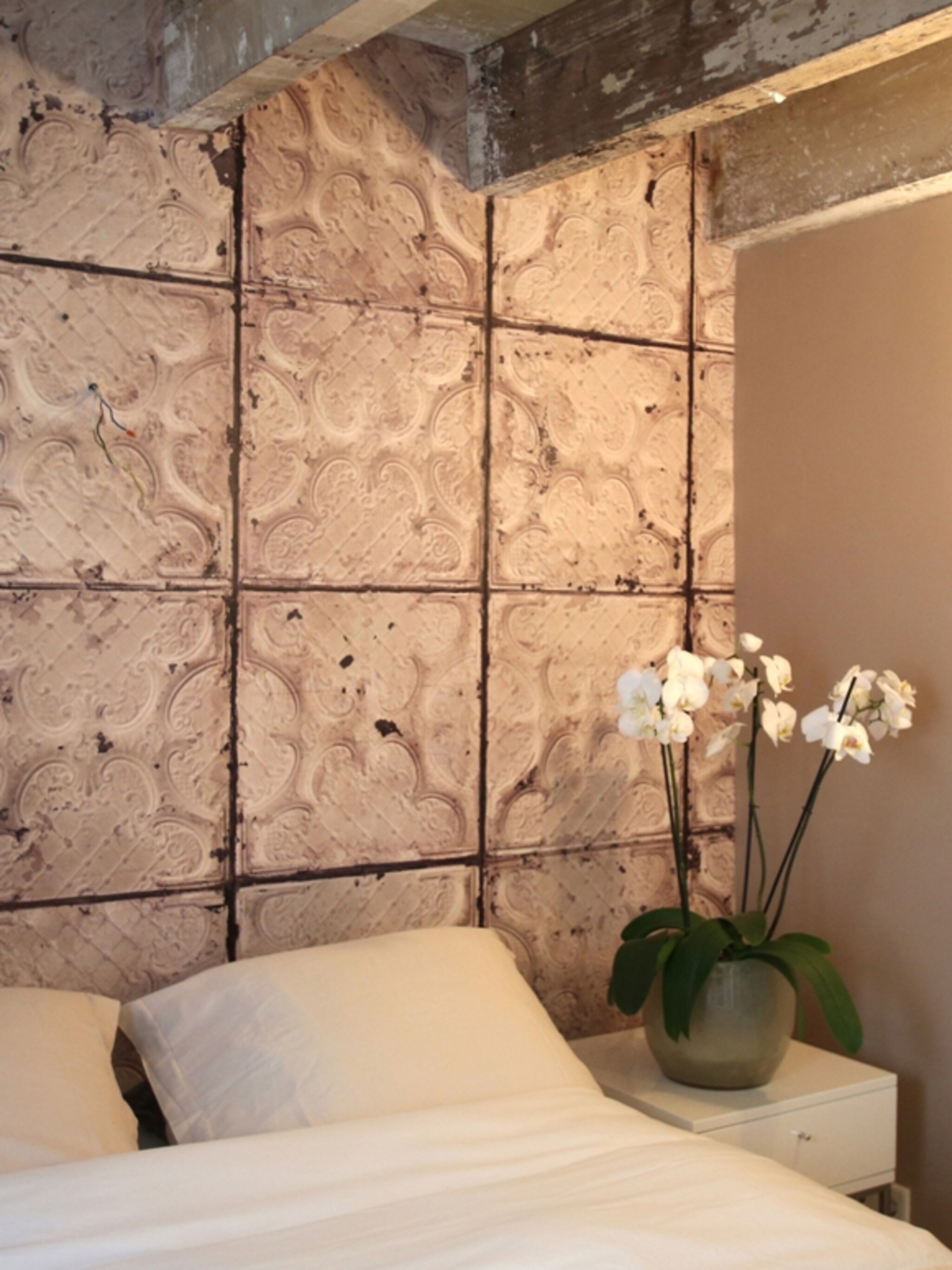 behang van de week brooklyn tins by merci