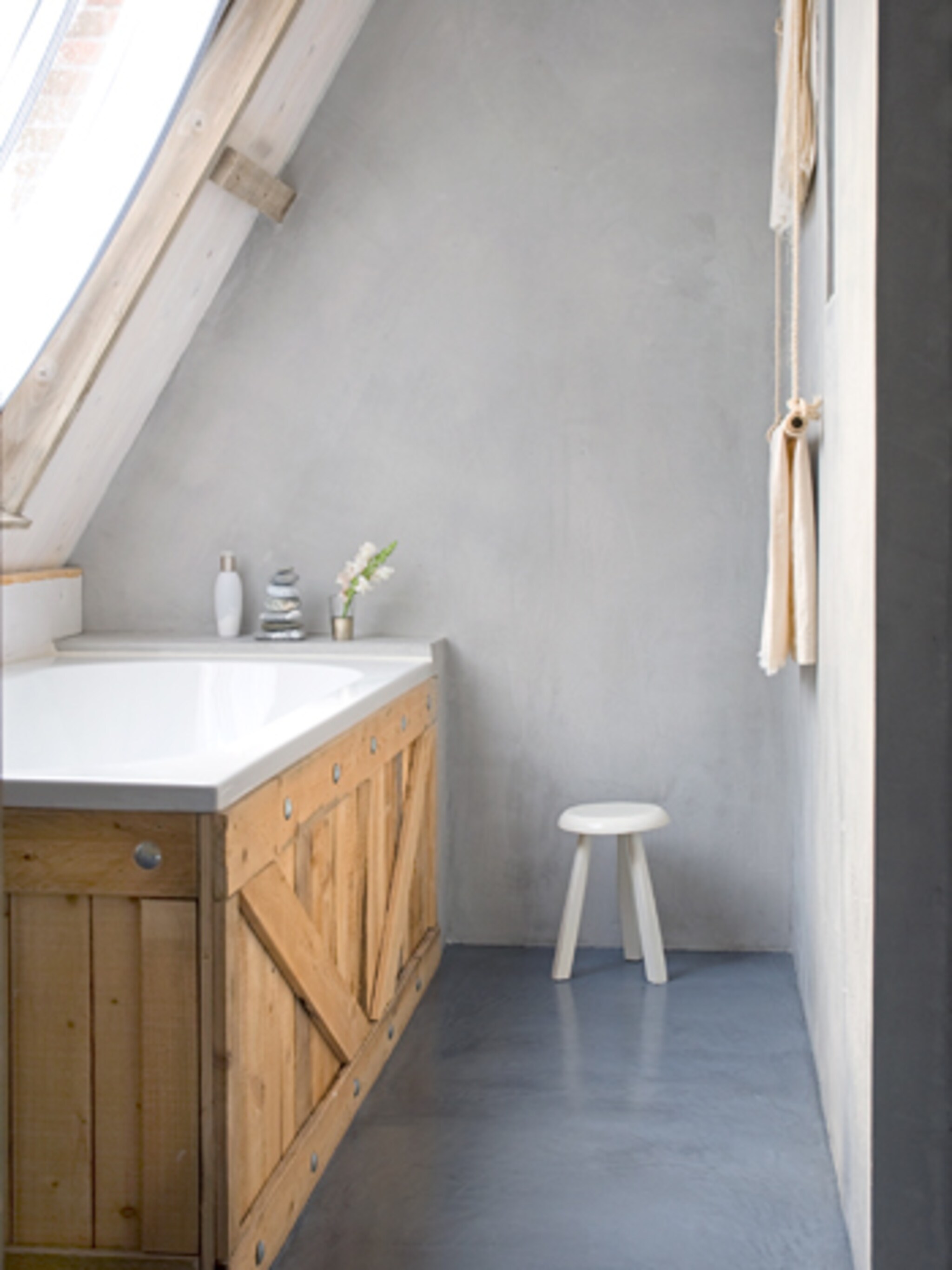 verwarmde badkamer