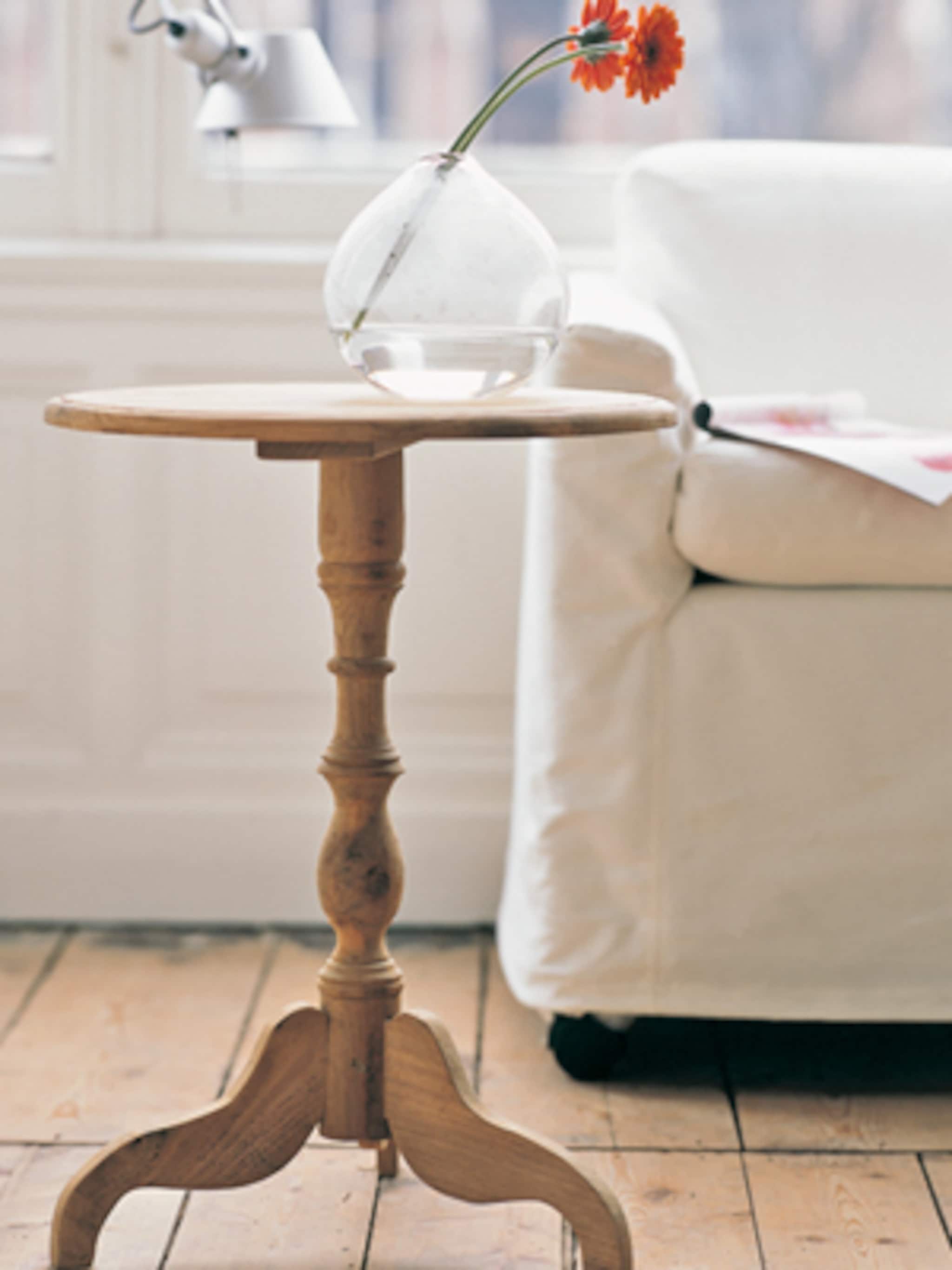 houten bijzettafeltje