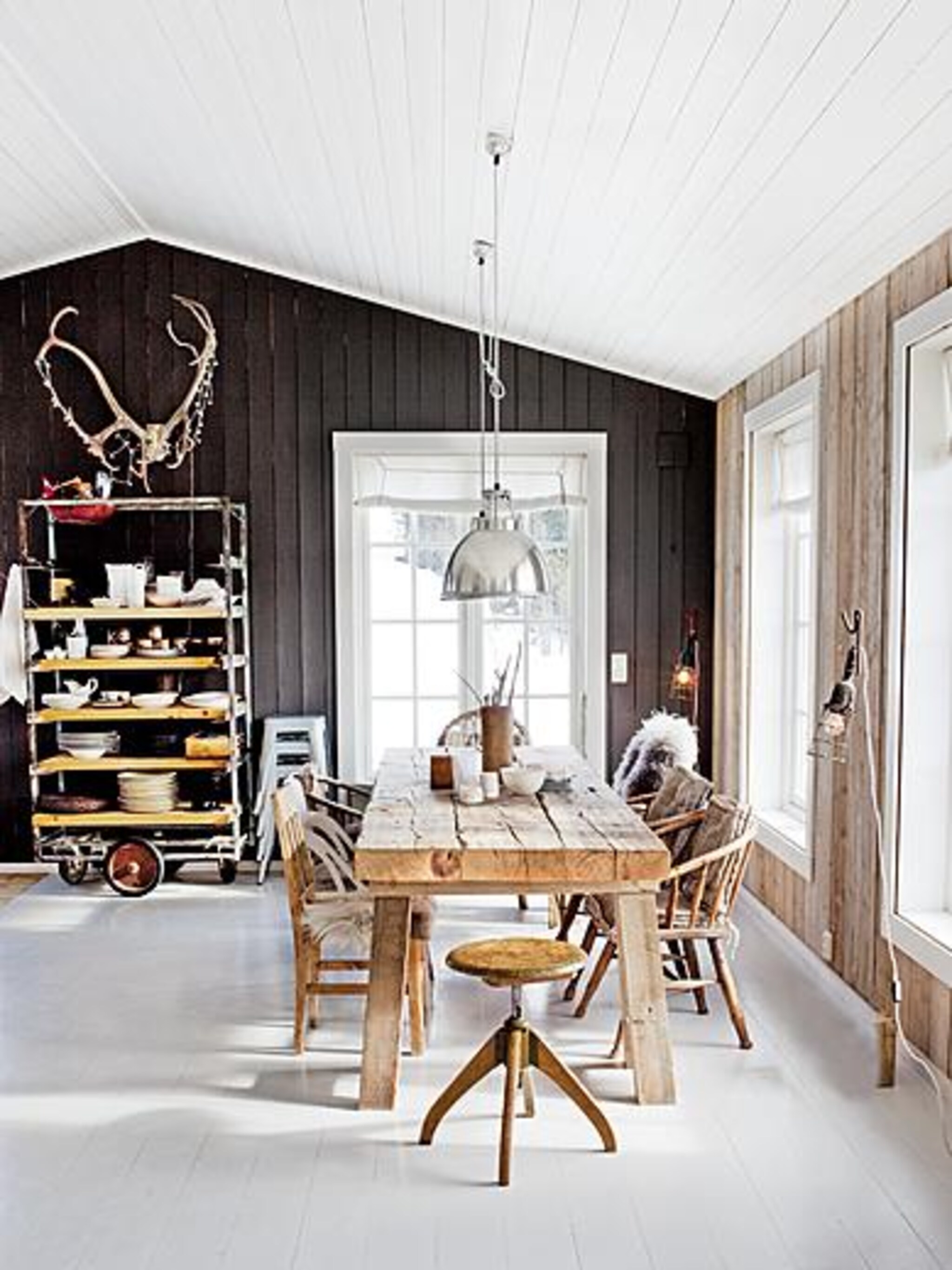 ruwe eetkamer