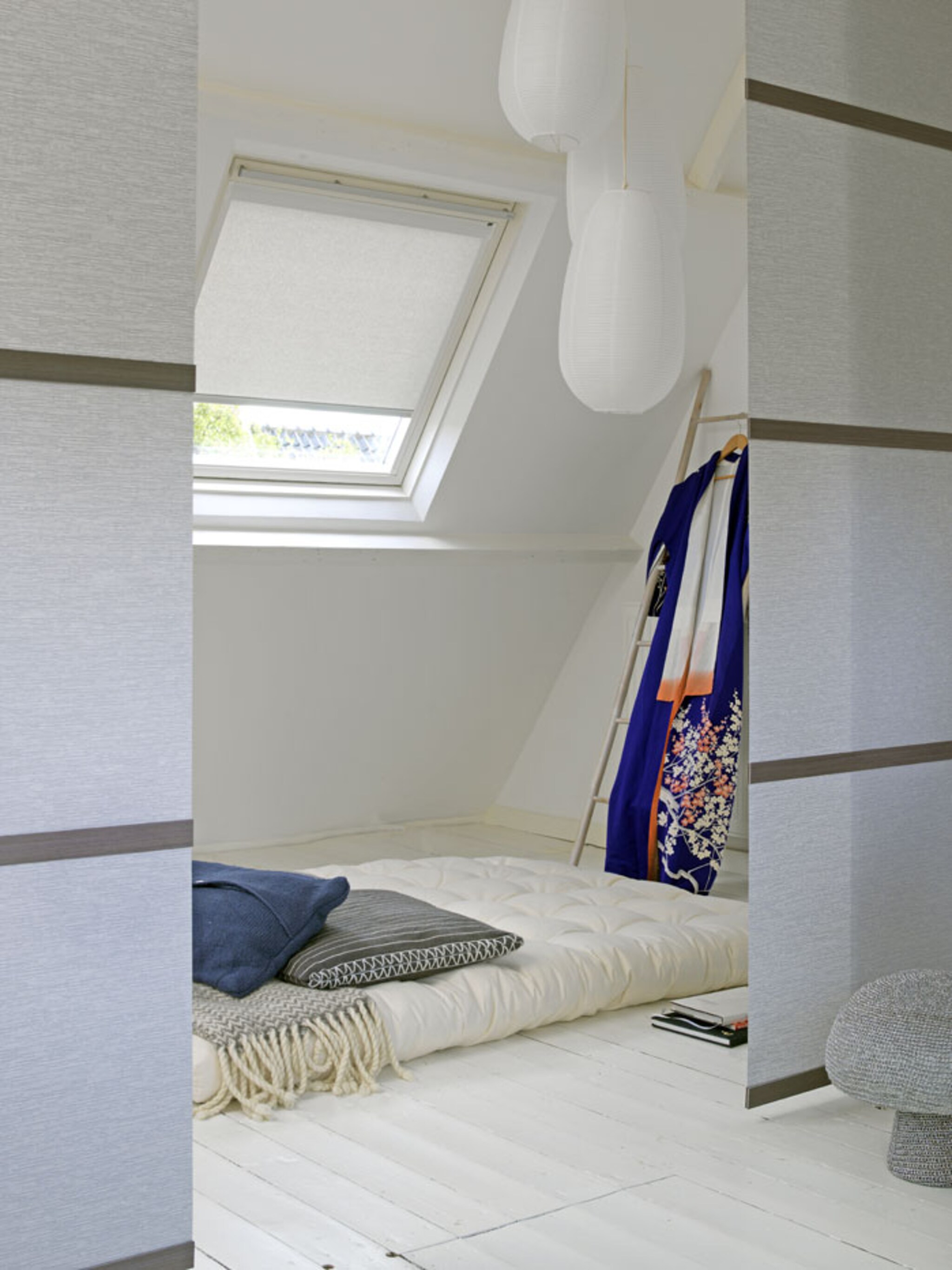 ideale raambekleding verduistert en houdt zon tegen