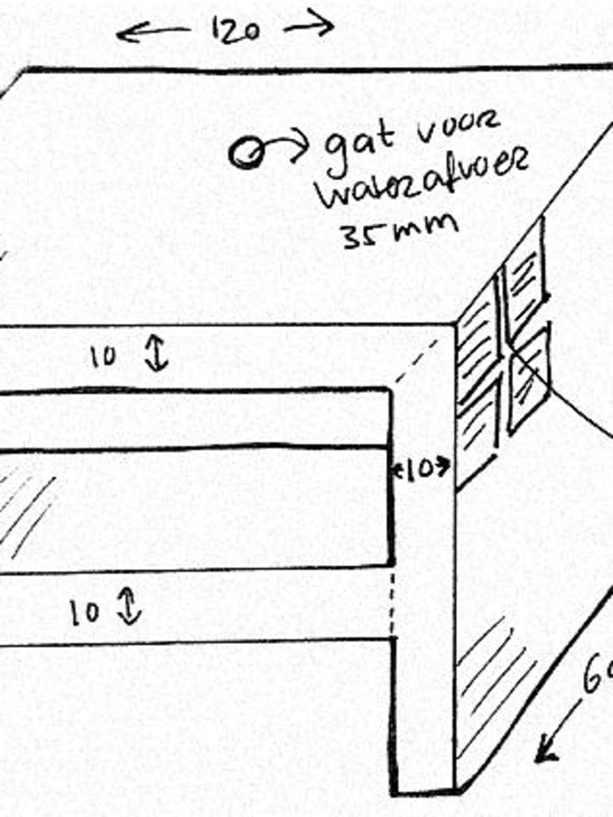 maak zelf een stoere wastafel met opbergruimte