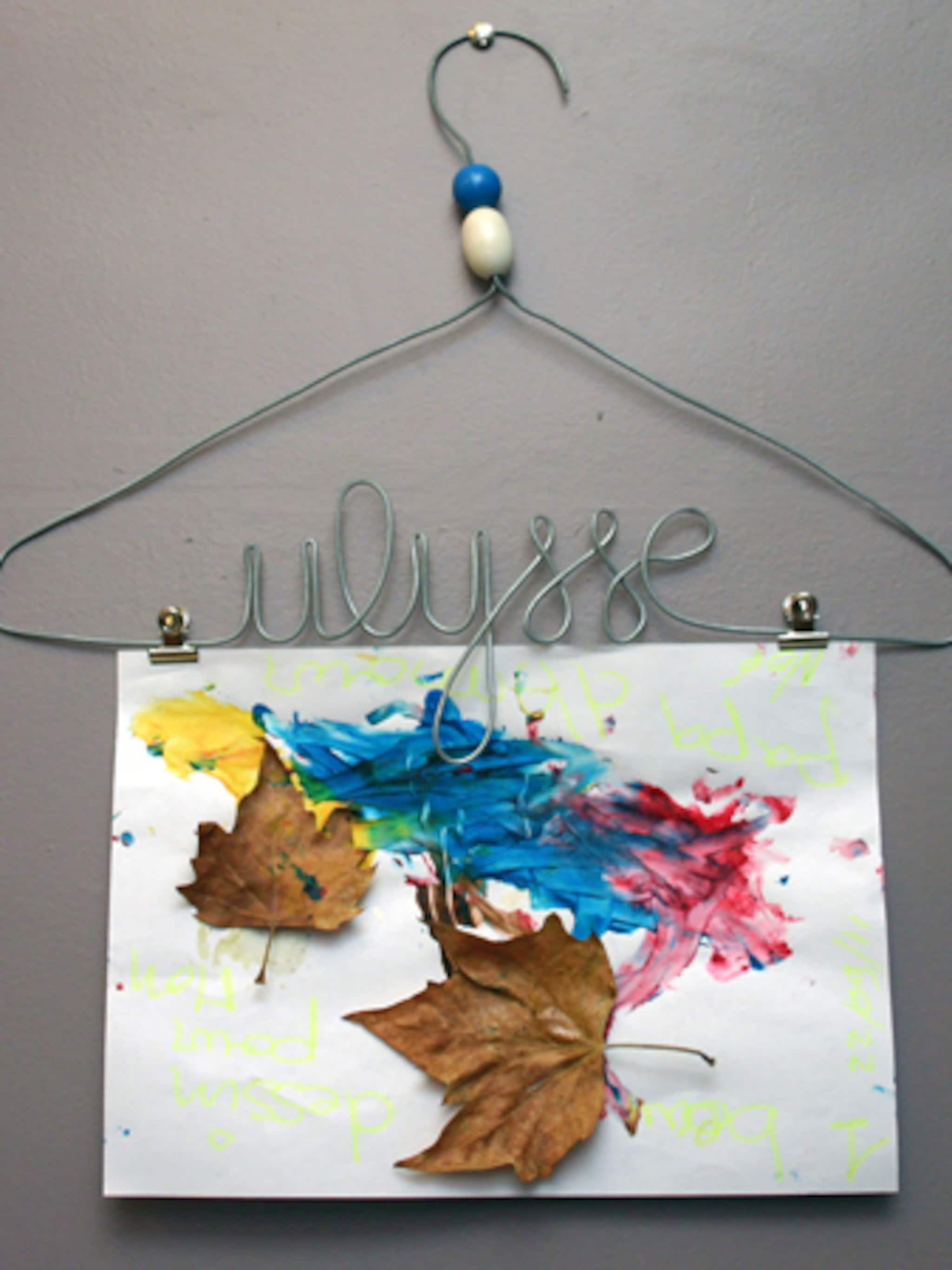 kledinghanger met naam maken