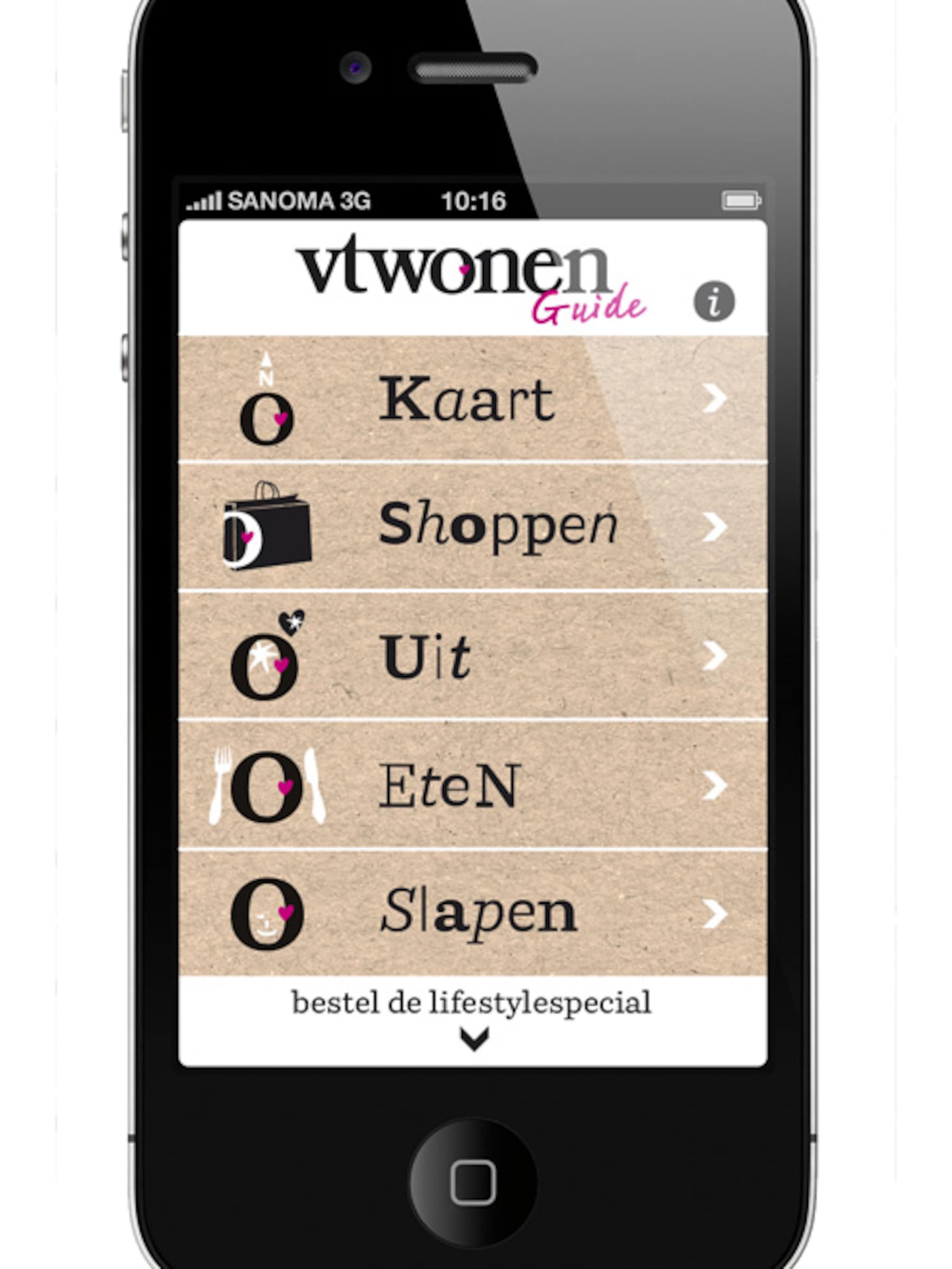 vtwonen guide alle lifestyle adressen in een app