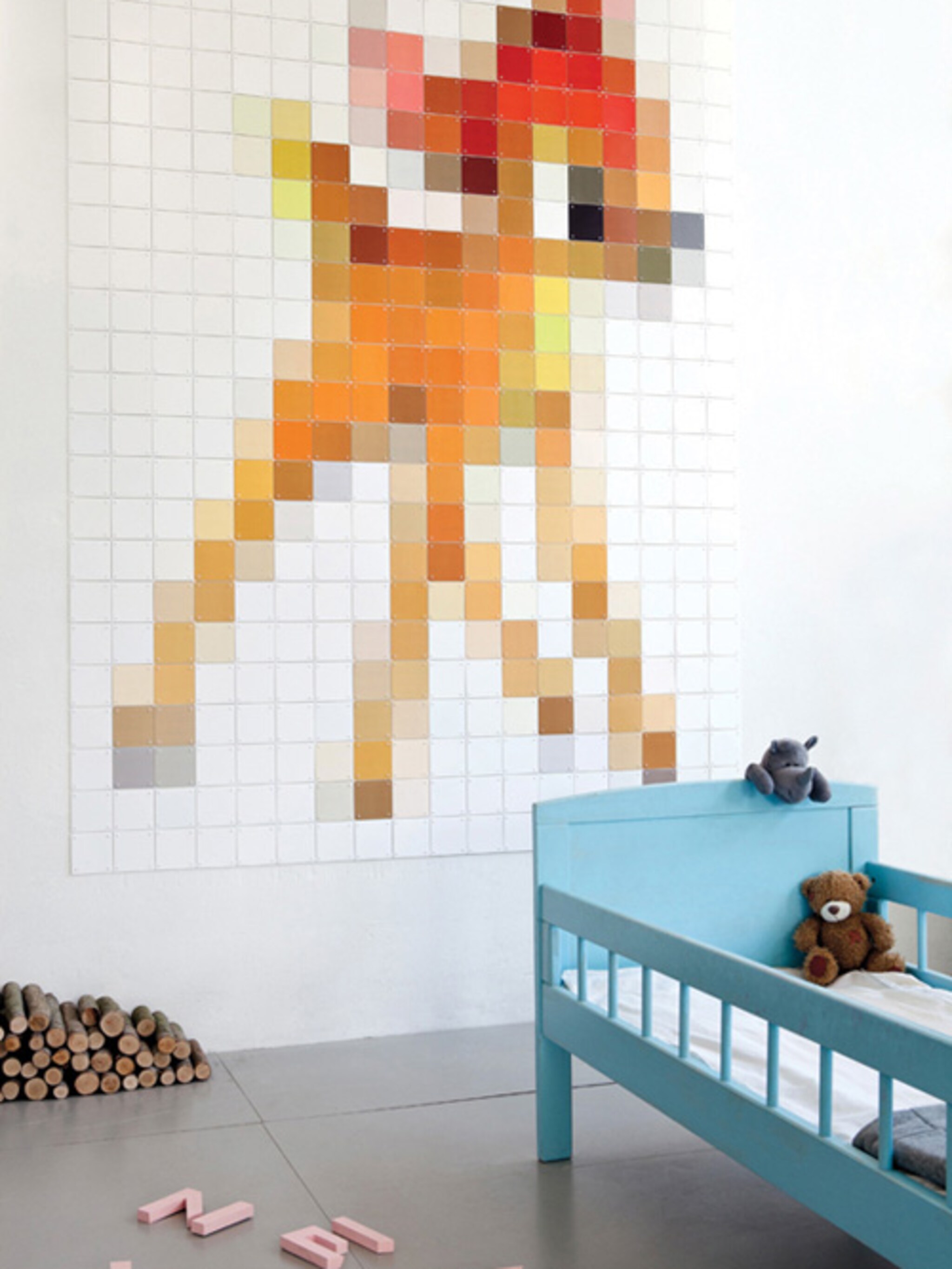 bambi van ixxi op de muur