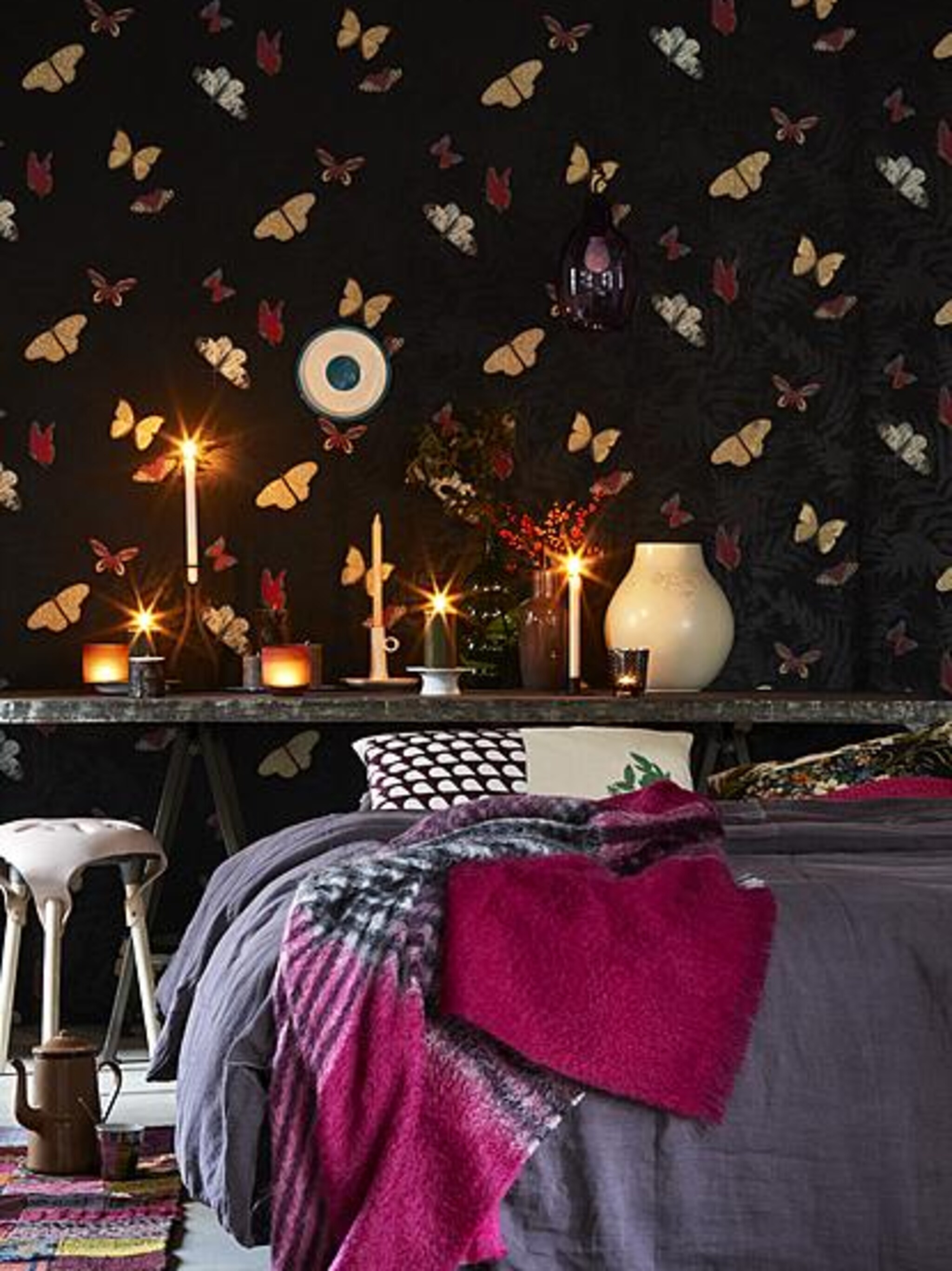 vlinderbehang