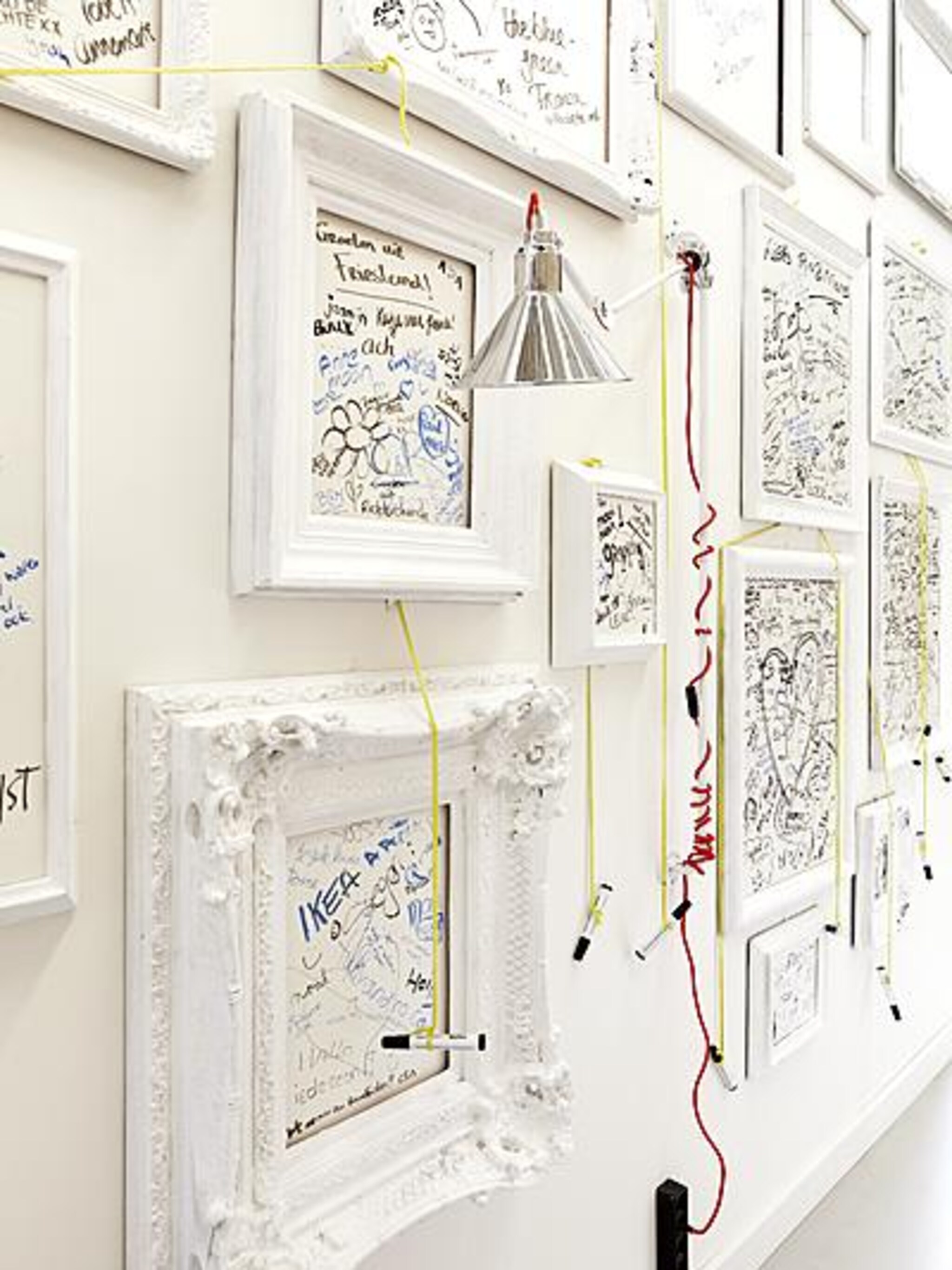 fotolijsten wand