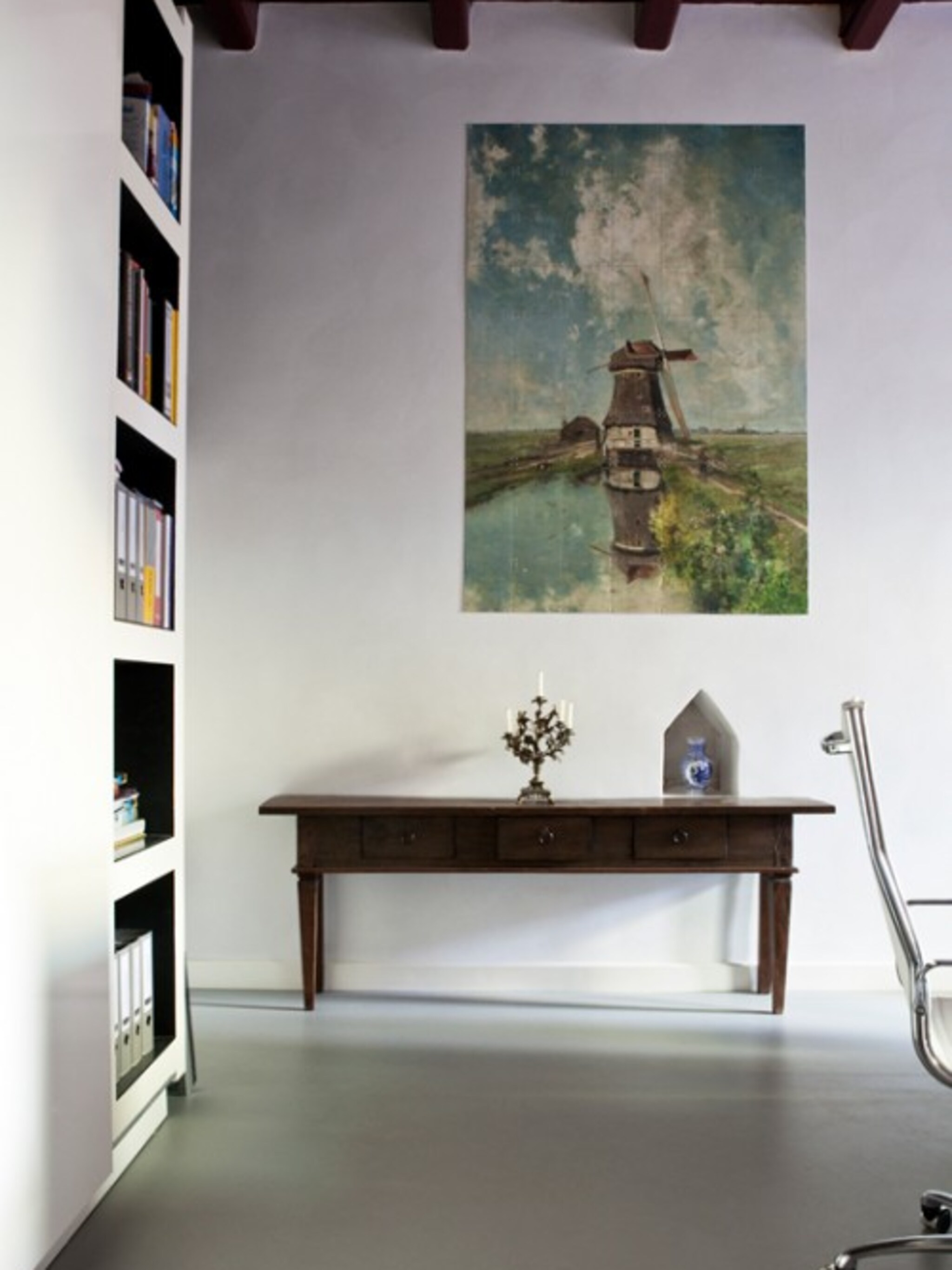 een schilderij van het rijksmuseum aan jouw muur