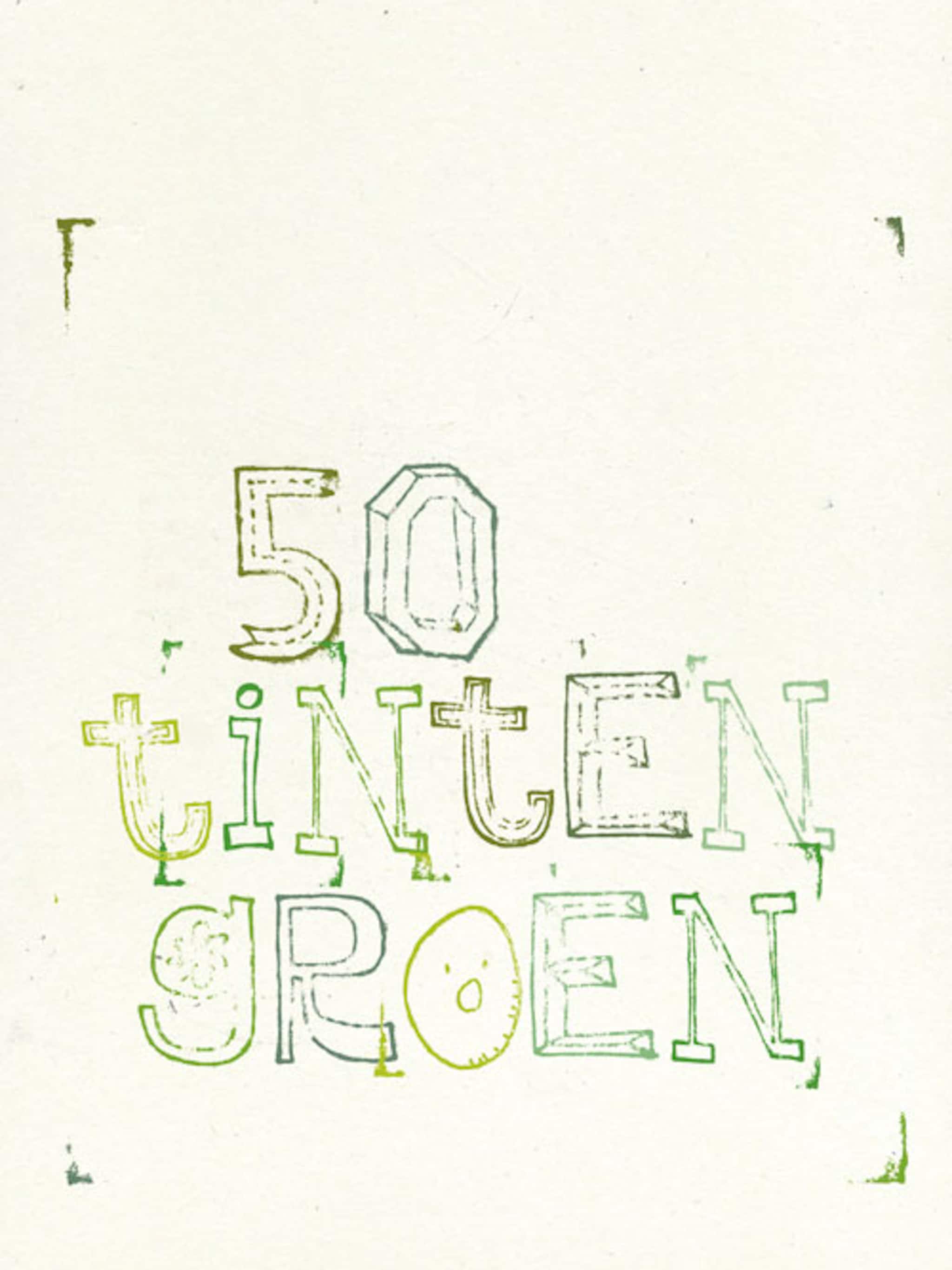 50 tinten groen