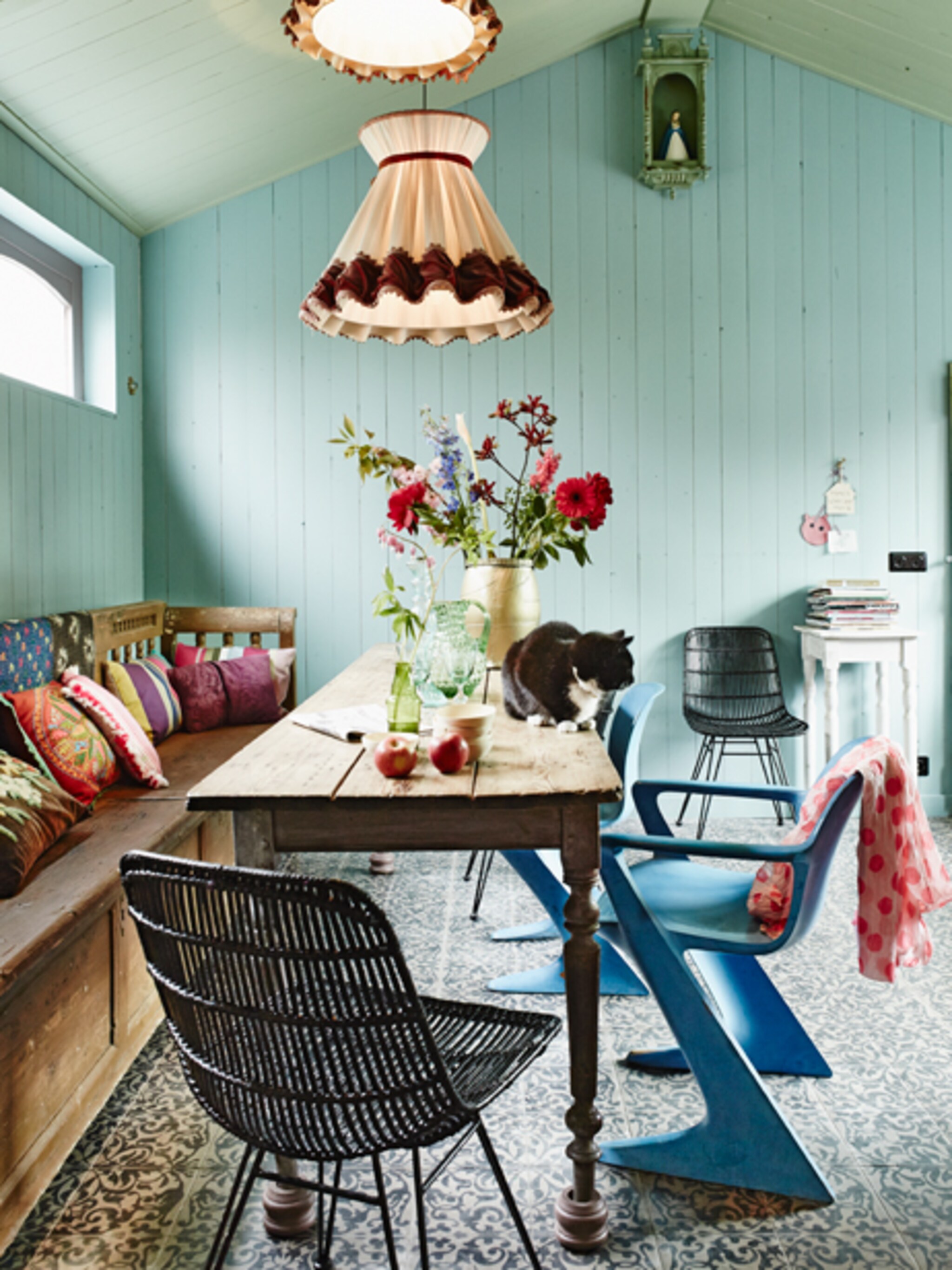 bohemien stijl in huis daar word je blij van
