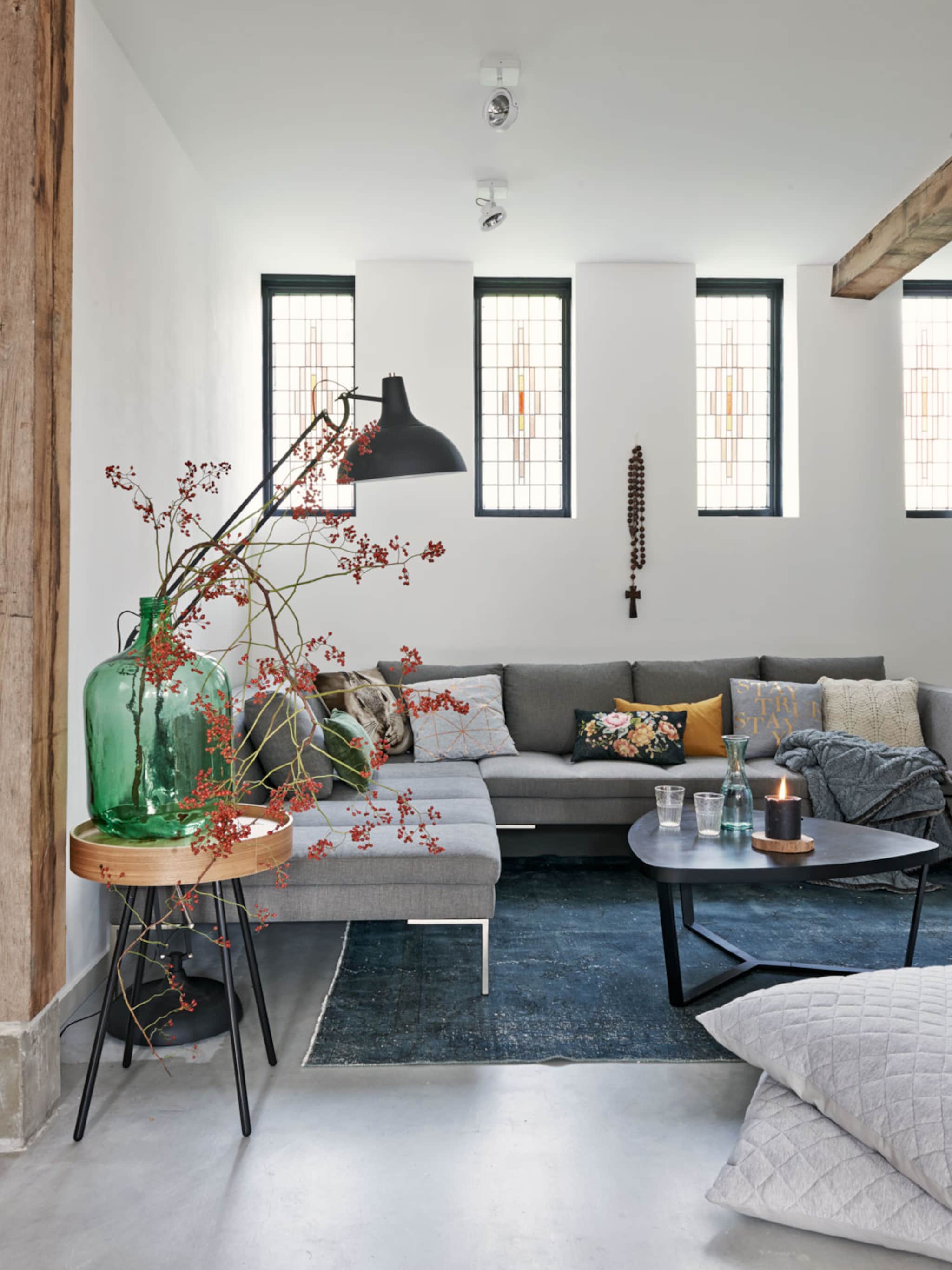 rustgevende woonkamer