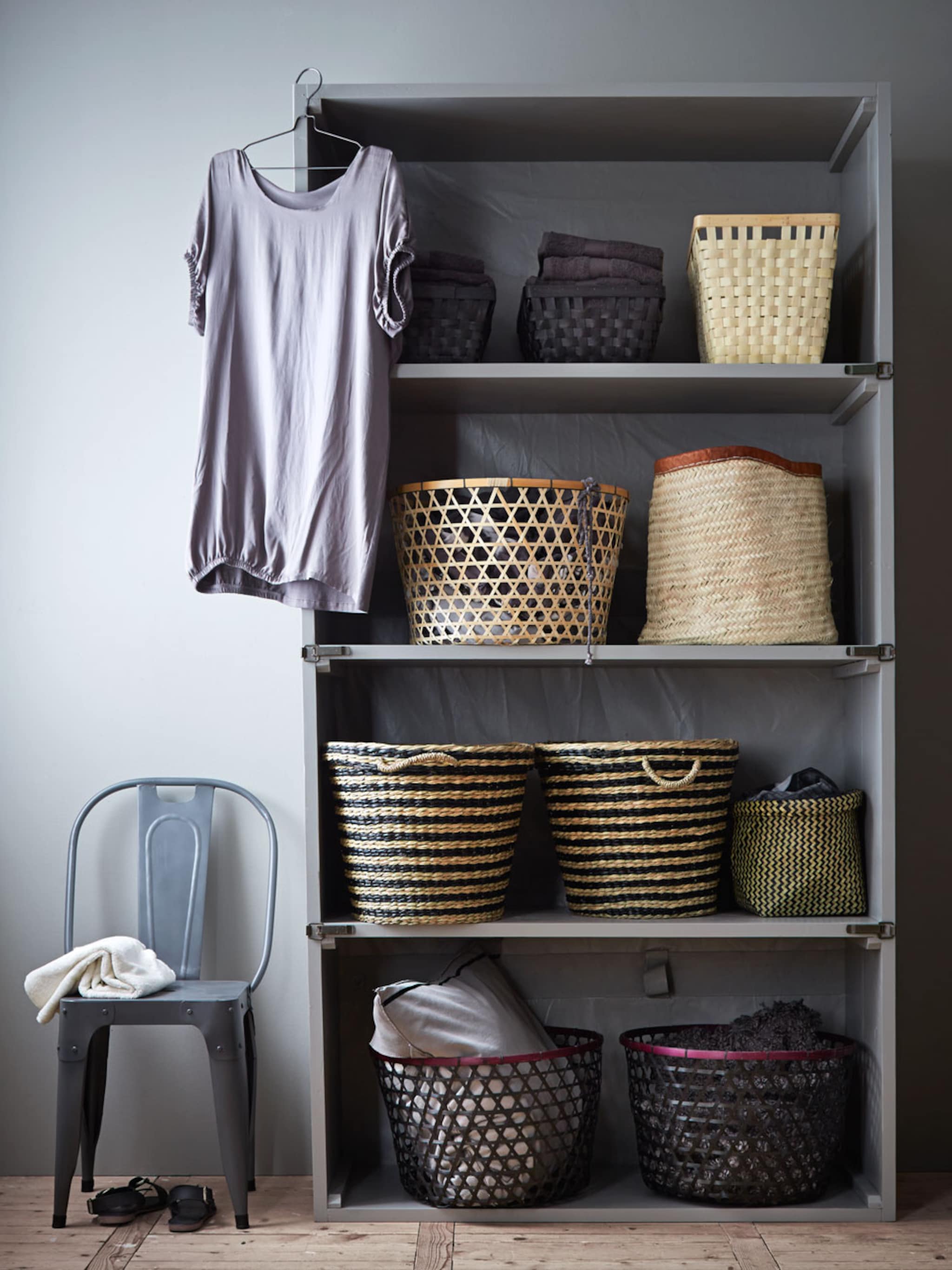 houten stellingkast