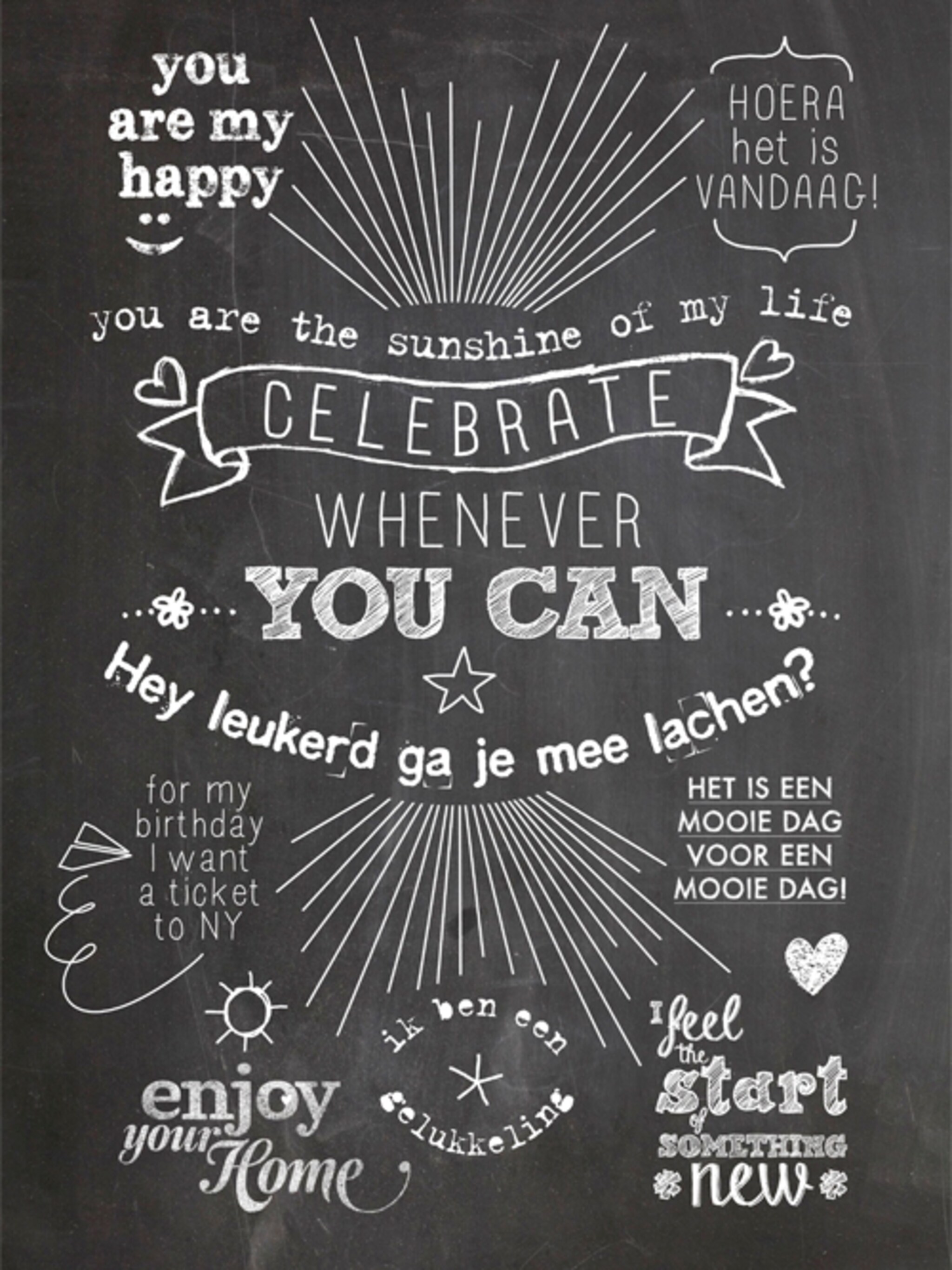 celebrate whenever you can