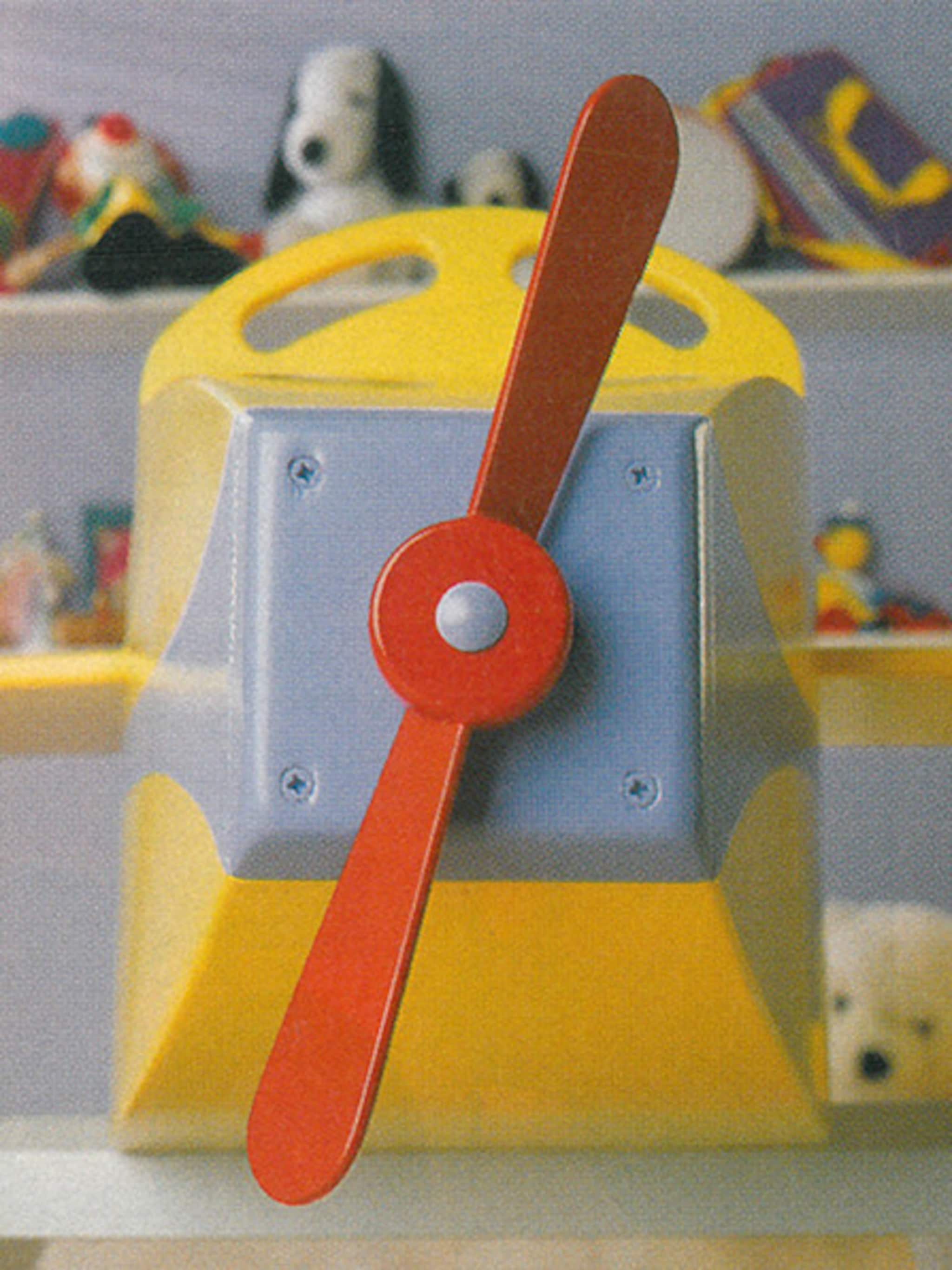 hobbelvliegtuig voor de kinderkamer