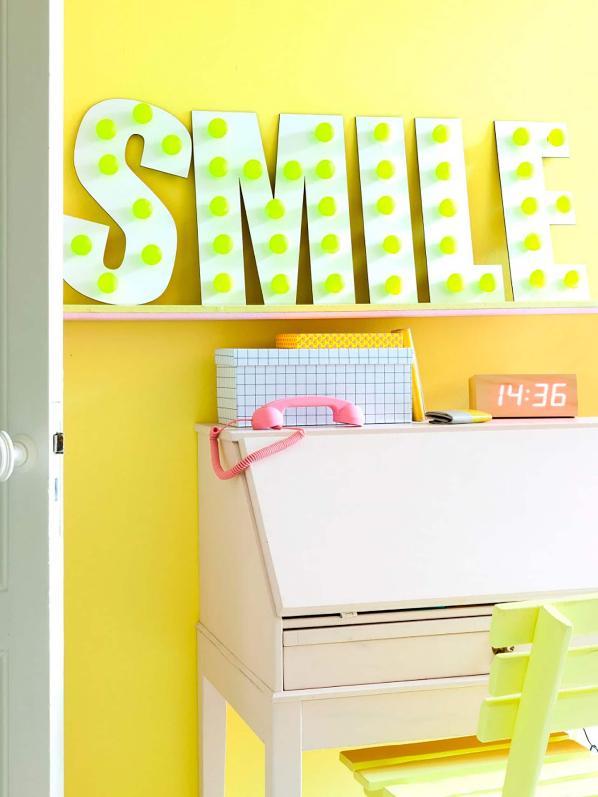 houten letters voor de kinderkamer