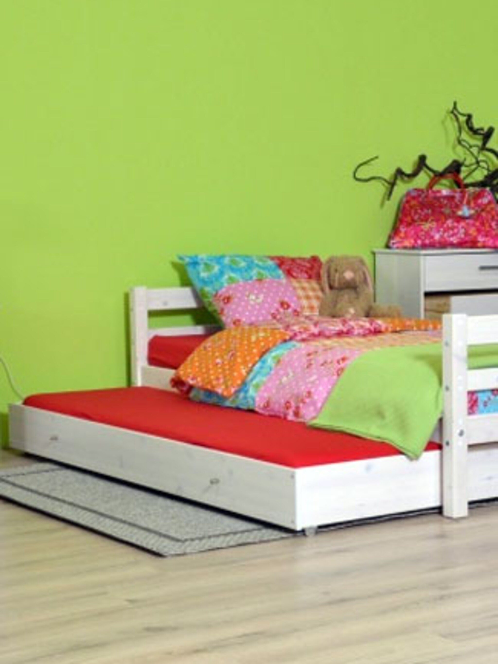 kinderbed met onderschuifbed