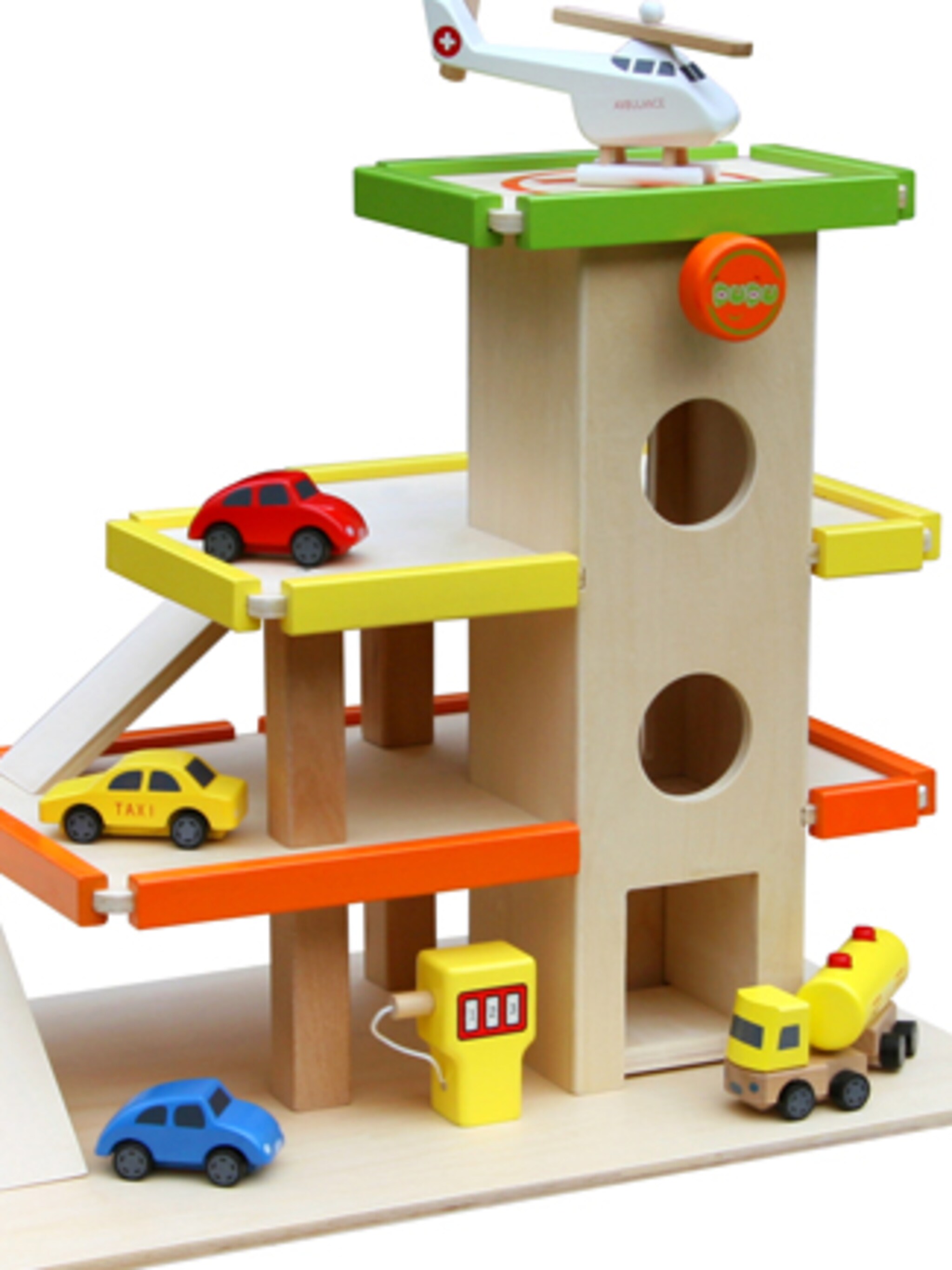 bouwtekening speelgoedgarage voor de kleine autofan