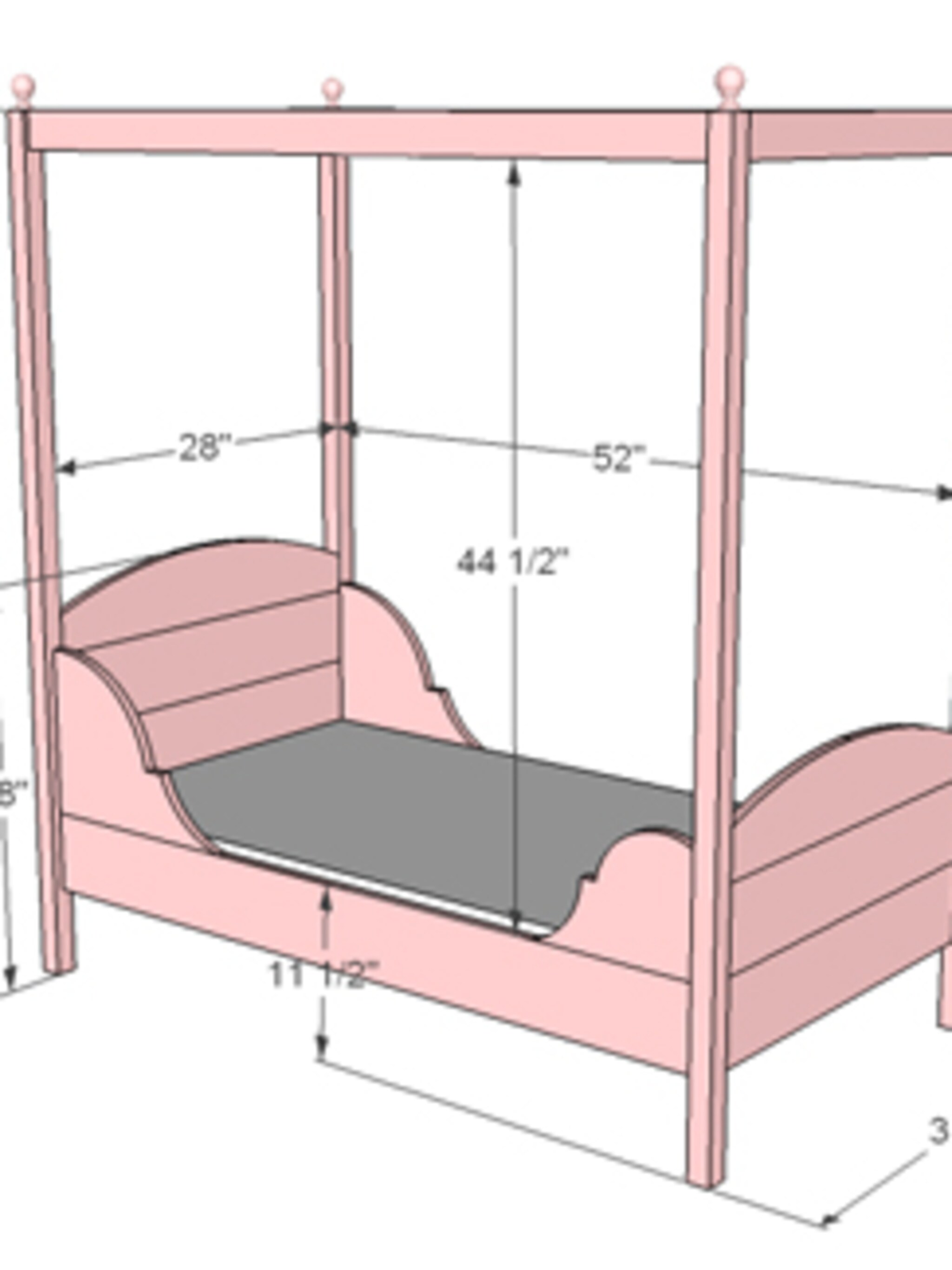 bouwtekening peuterbed