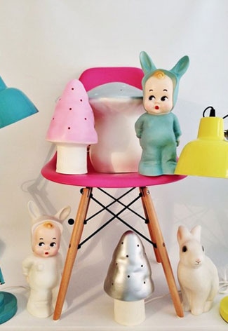 lamp kinderkamer retro