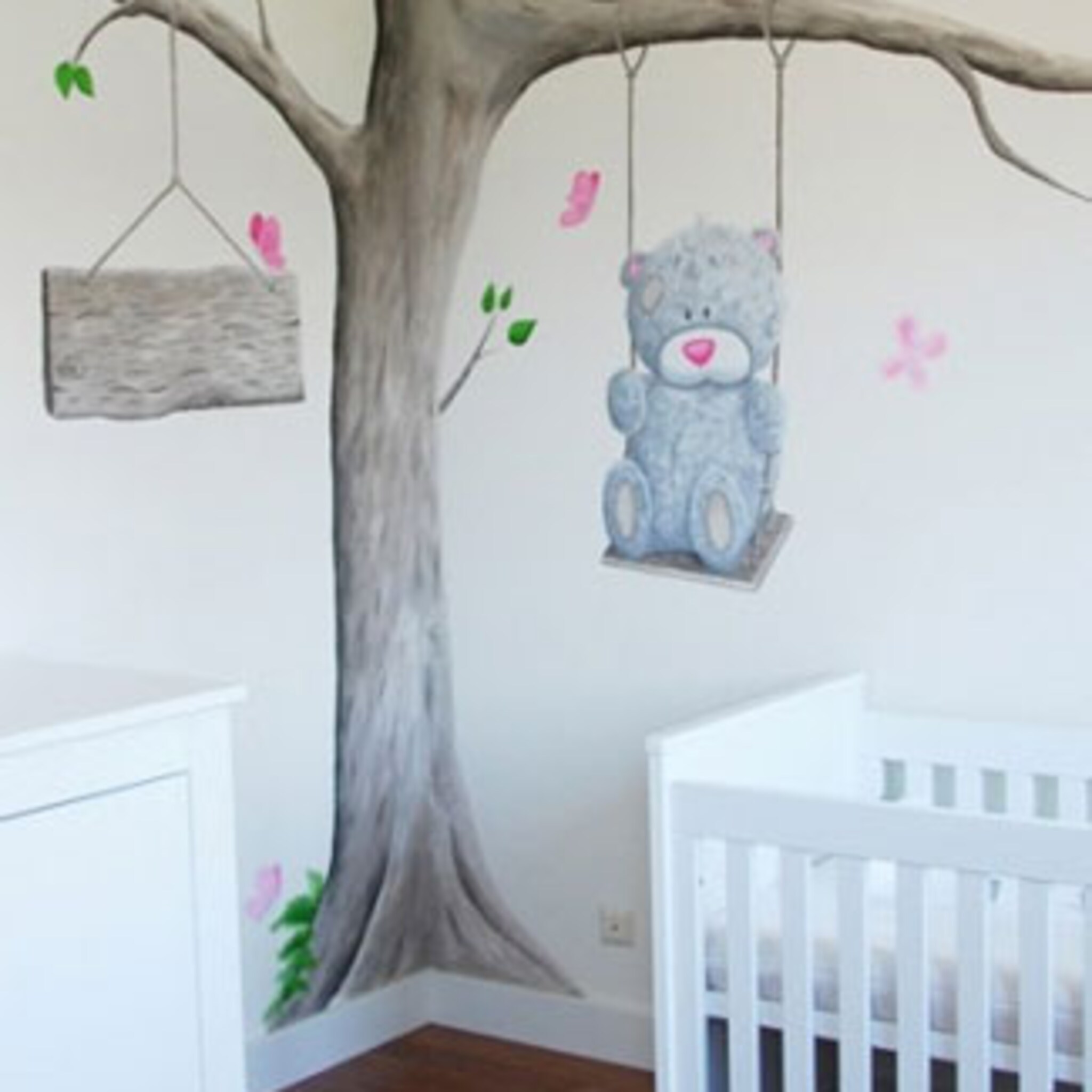 muurschildering babykamer