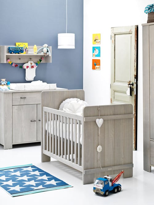 Kinderkamer steigerhout