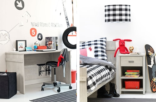 Kinderkamer steigerhout