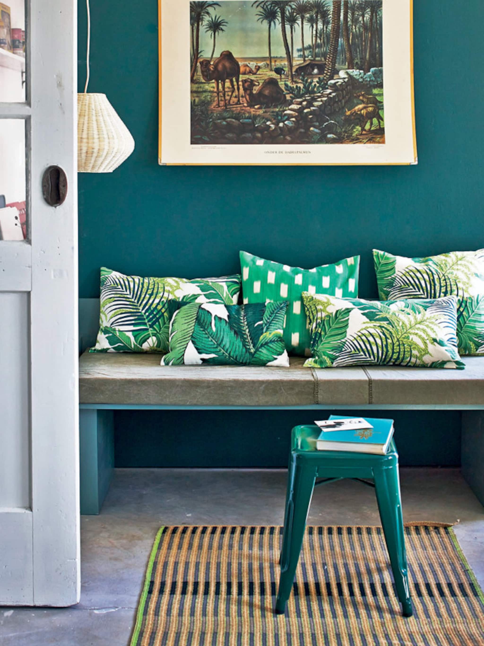 groene jungle kussenhoezen