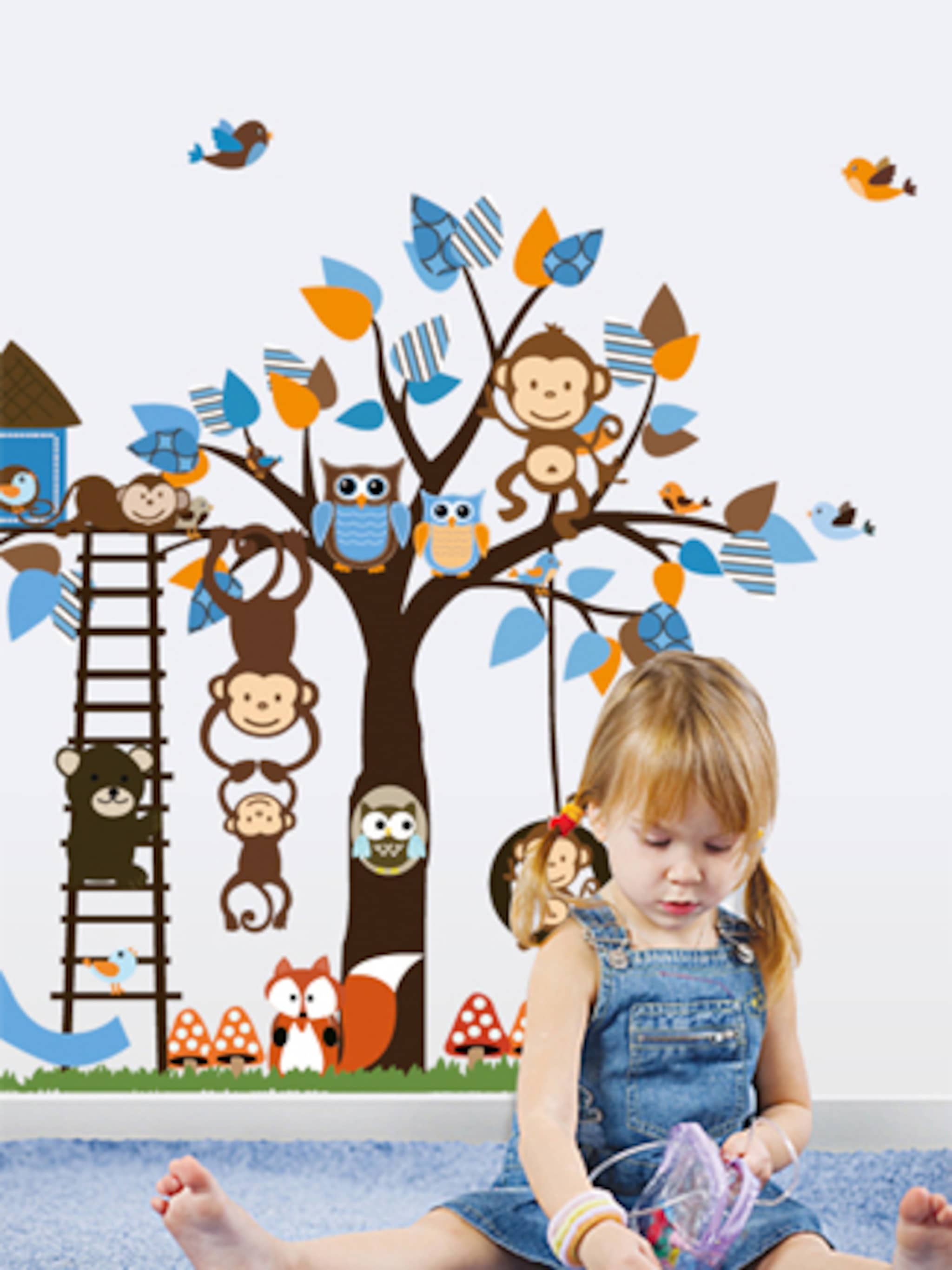 muursticker boom aap