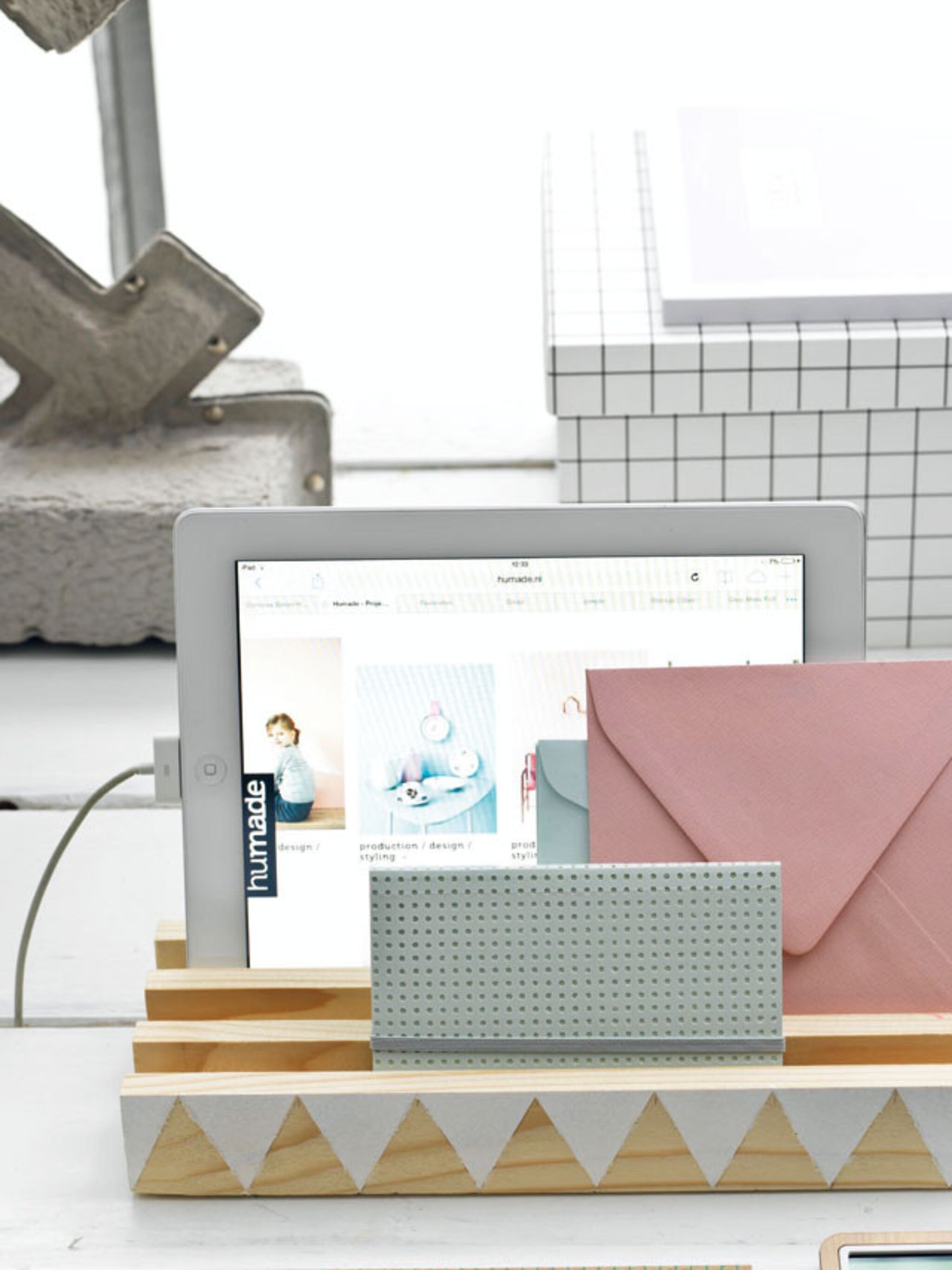 tablethouder orden je bureau