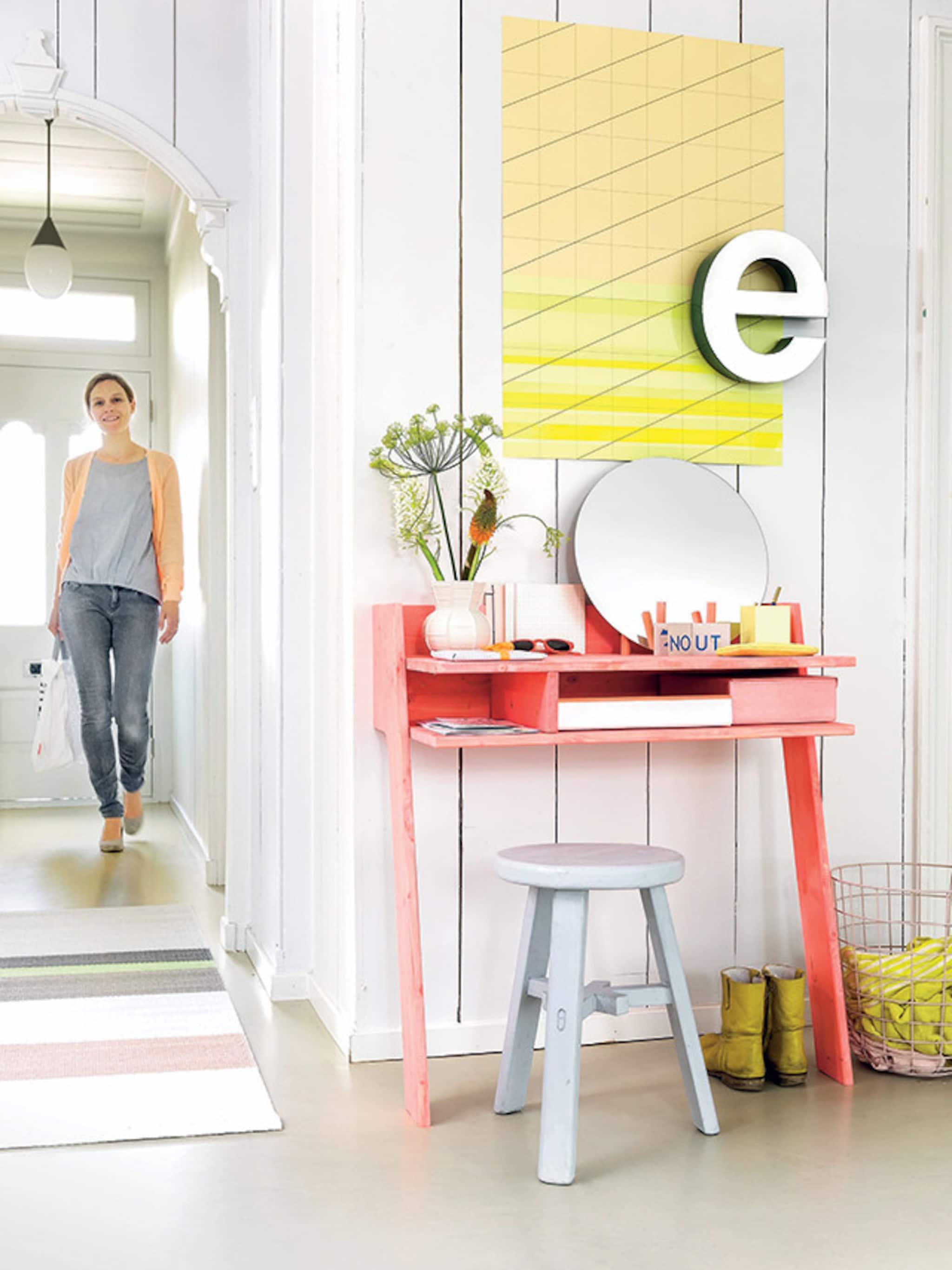 stappenplan hal bureautje maken