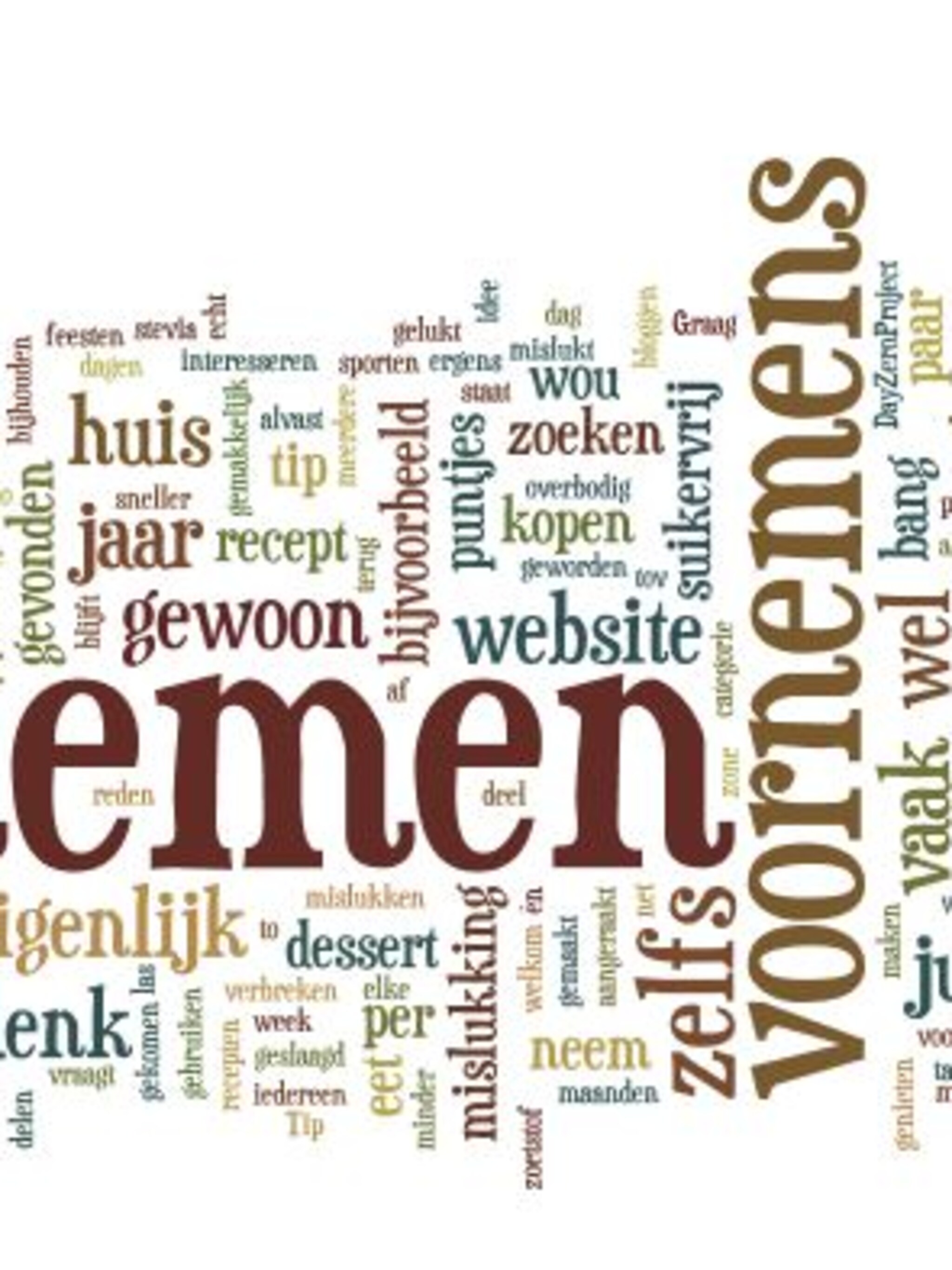 goede voornemens wel of niet