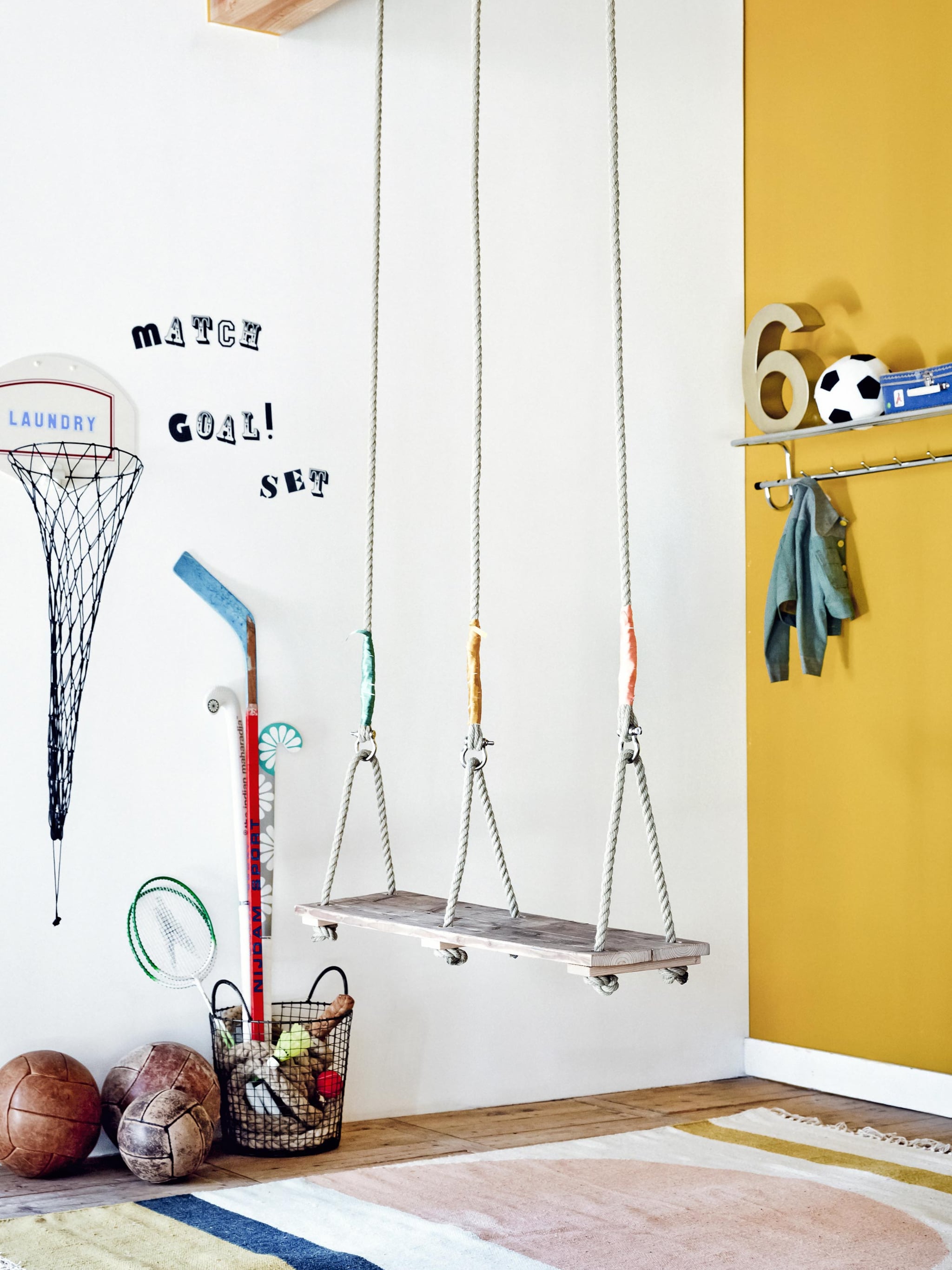 schommel in de kinderkamer