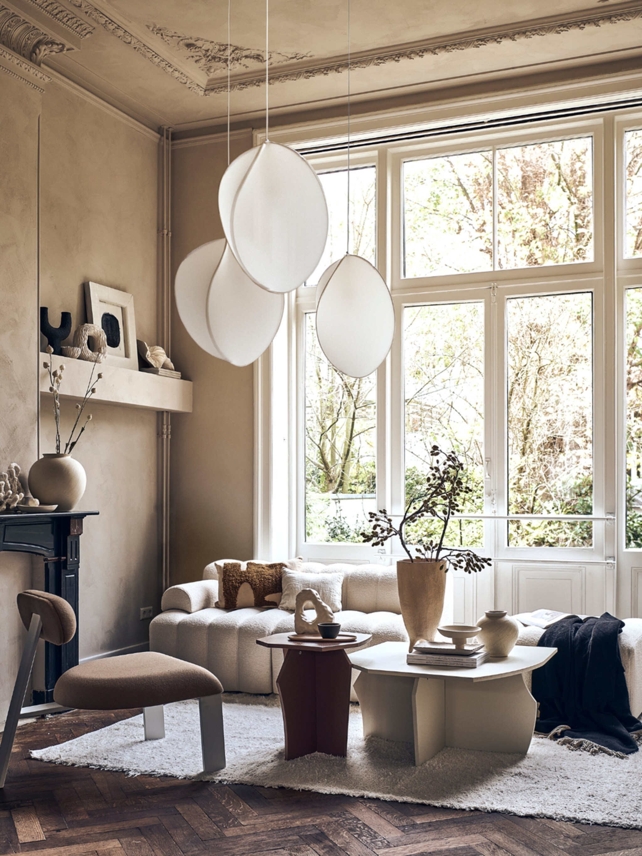 een houten of pvc vloer