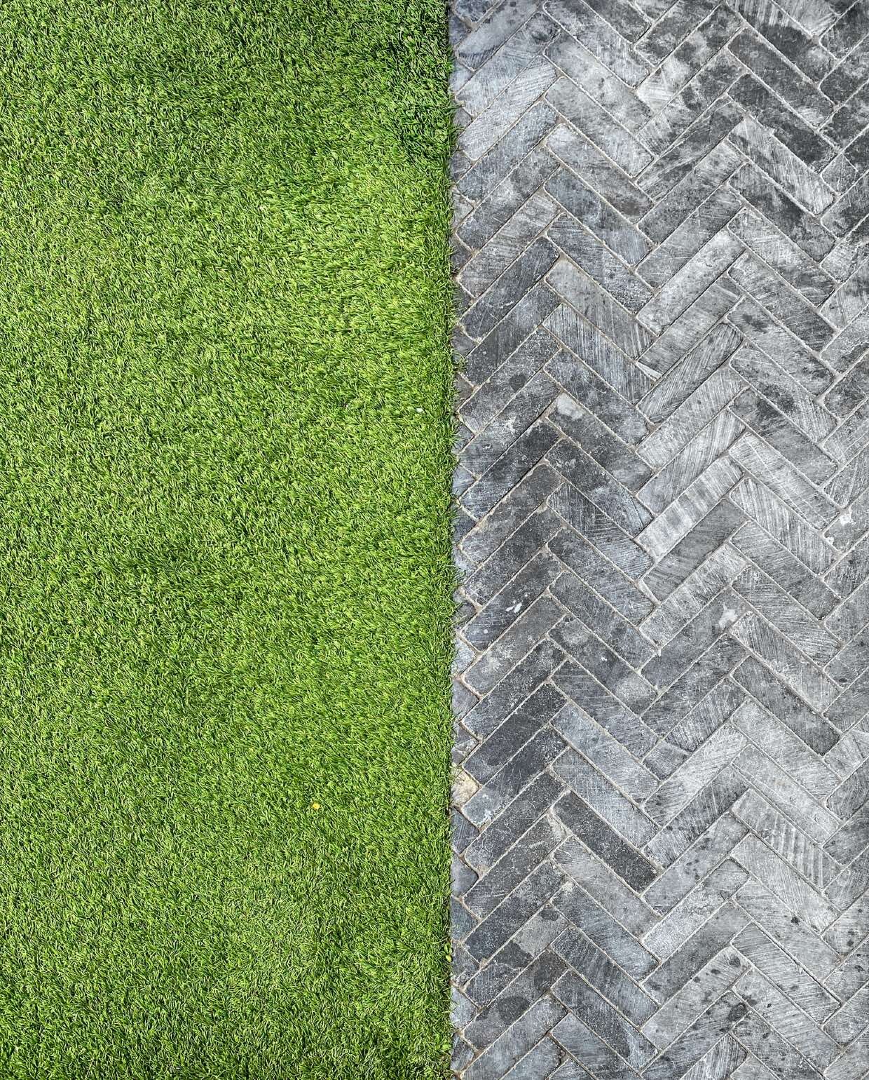 kunstgras bestrating tuin Unsplash