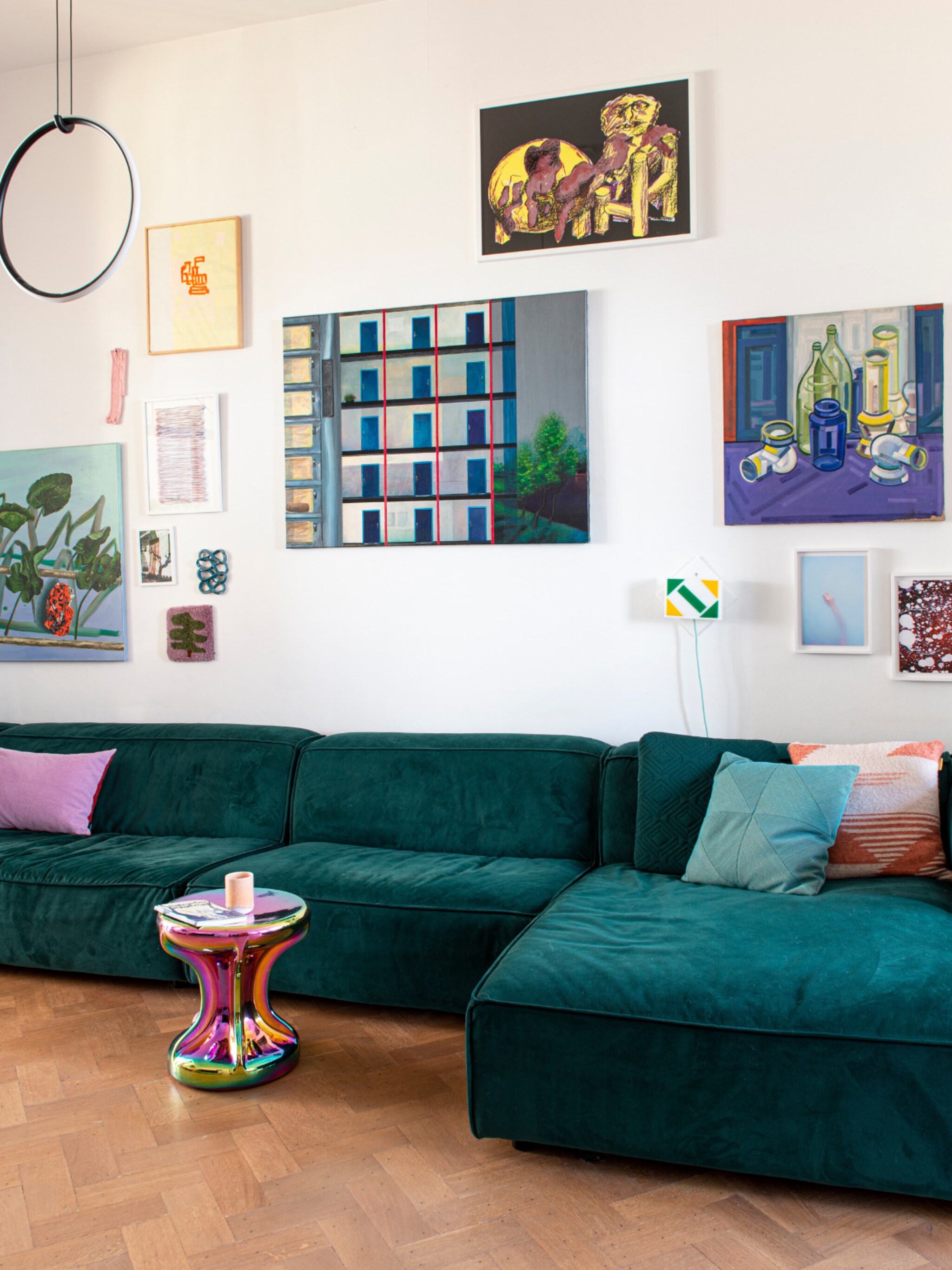 binnenkijken in een kunstzinnig huis in mechelen