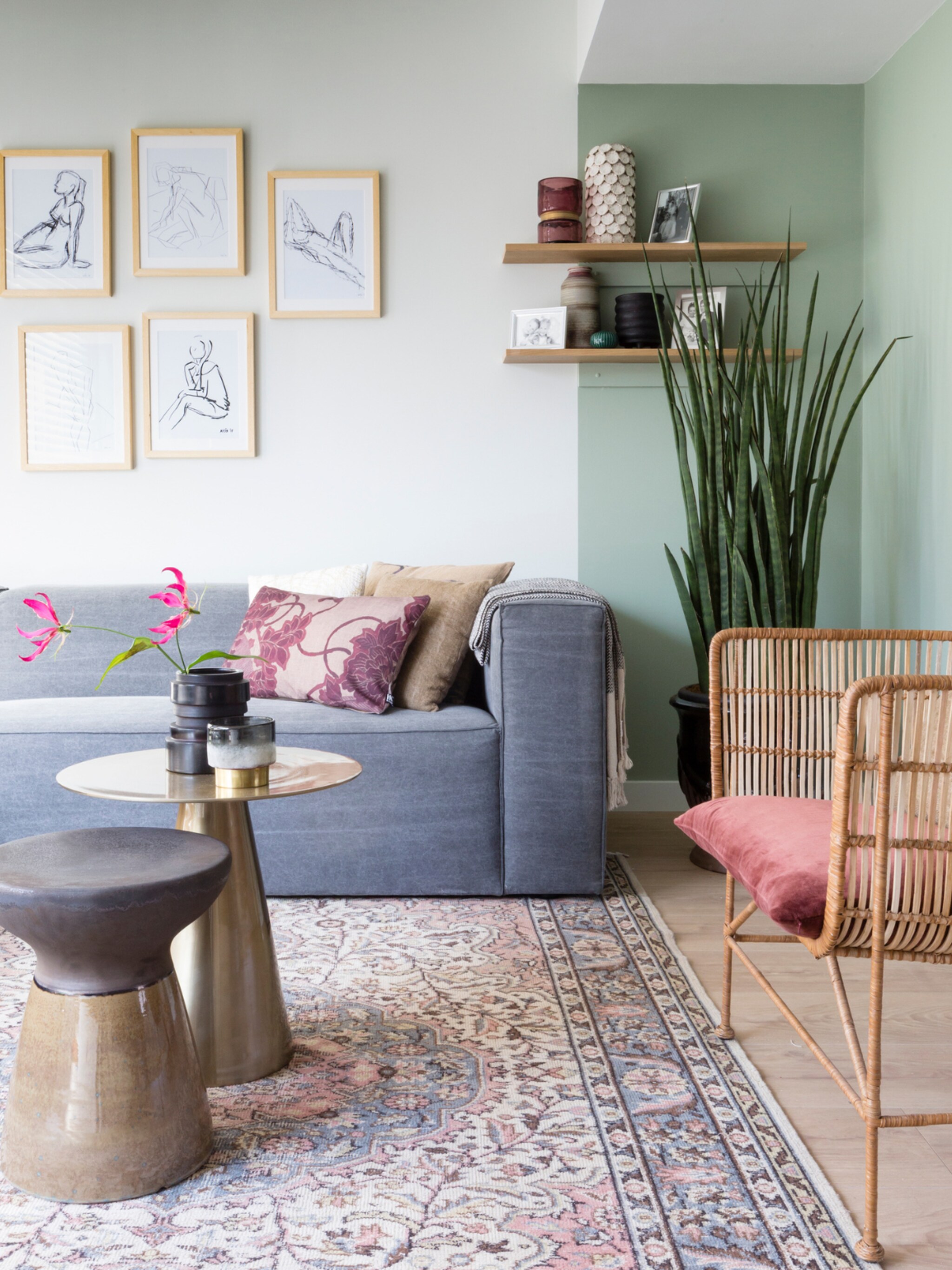woonidee geef je interieur het kleurpalet van een perzisch tapijt