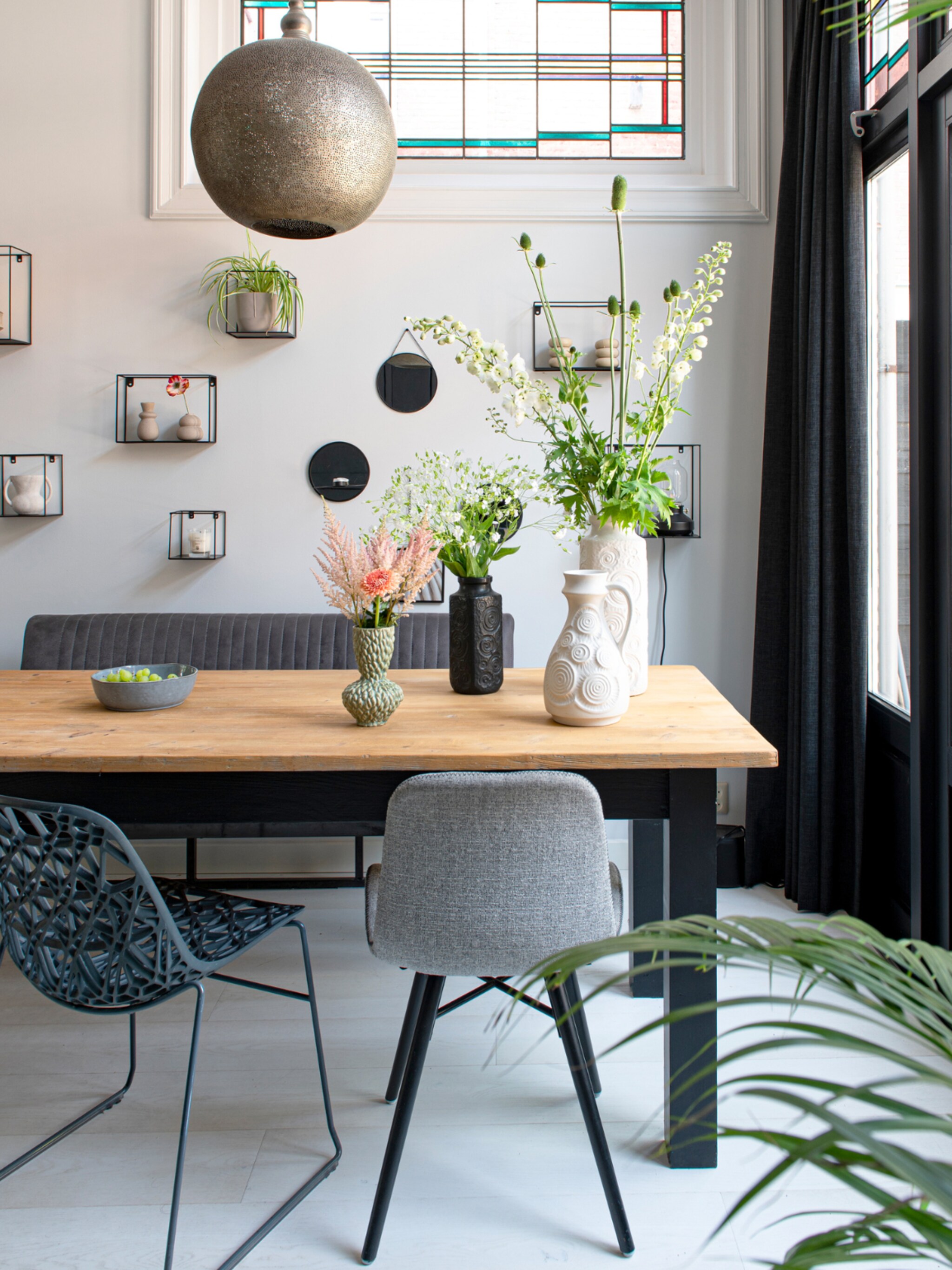 binnenkijken in een oud grachtenpand met boho beach stijl in alkmaar