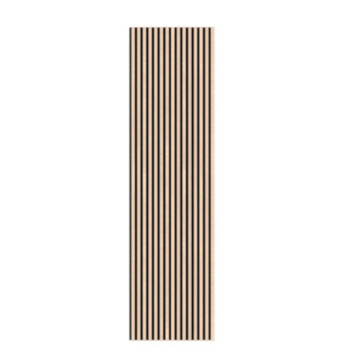 Kleurstaal lattenwand essen 20x30 cm (per stuk) van Silentlines, Het kleurstaal hoort bij het paneel lattenwand 244x60,5 cm essen, dikte 22mm (artikel 220897) en 300x60,5cm (artikel 223010), € 2,29 (Karwei.nl) Karwei.nl | Silentlines