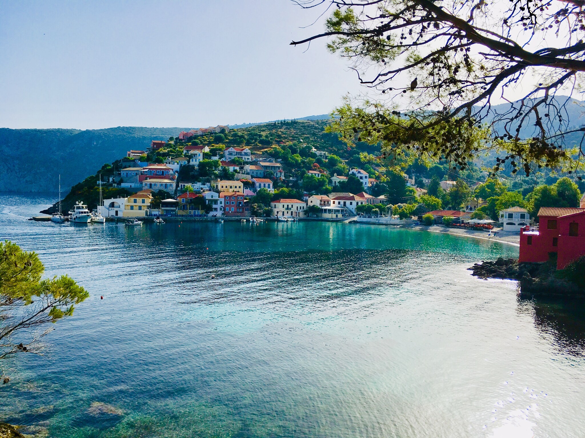 Het dorp Asos op Kefalonia Unsplash