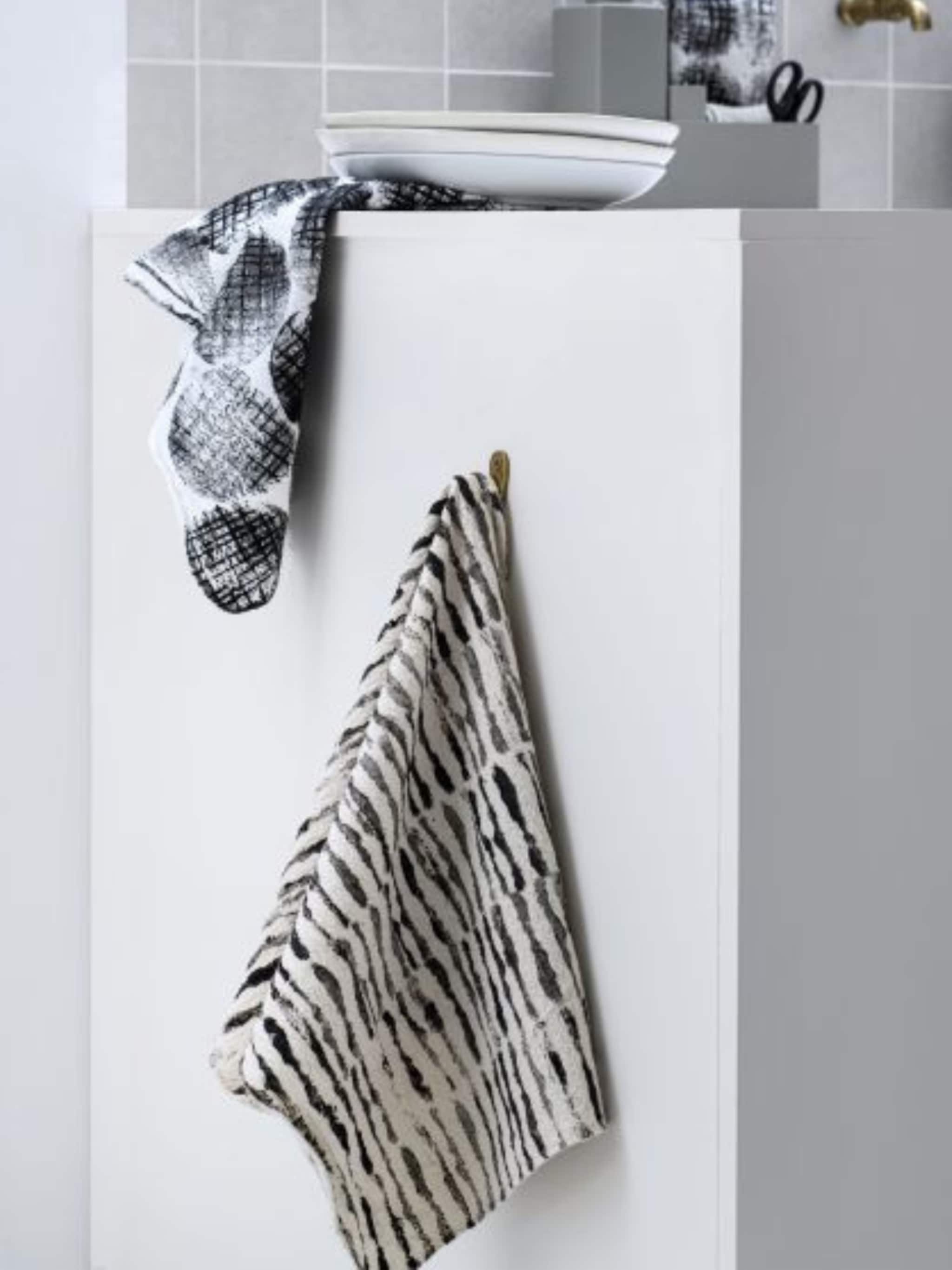 diy bestempelde theedoek