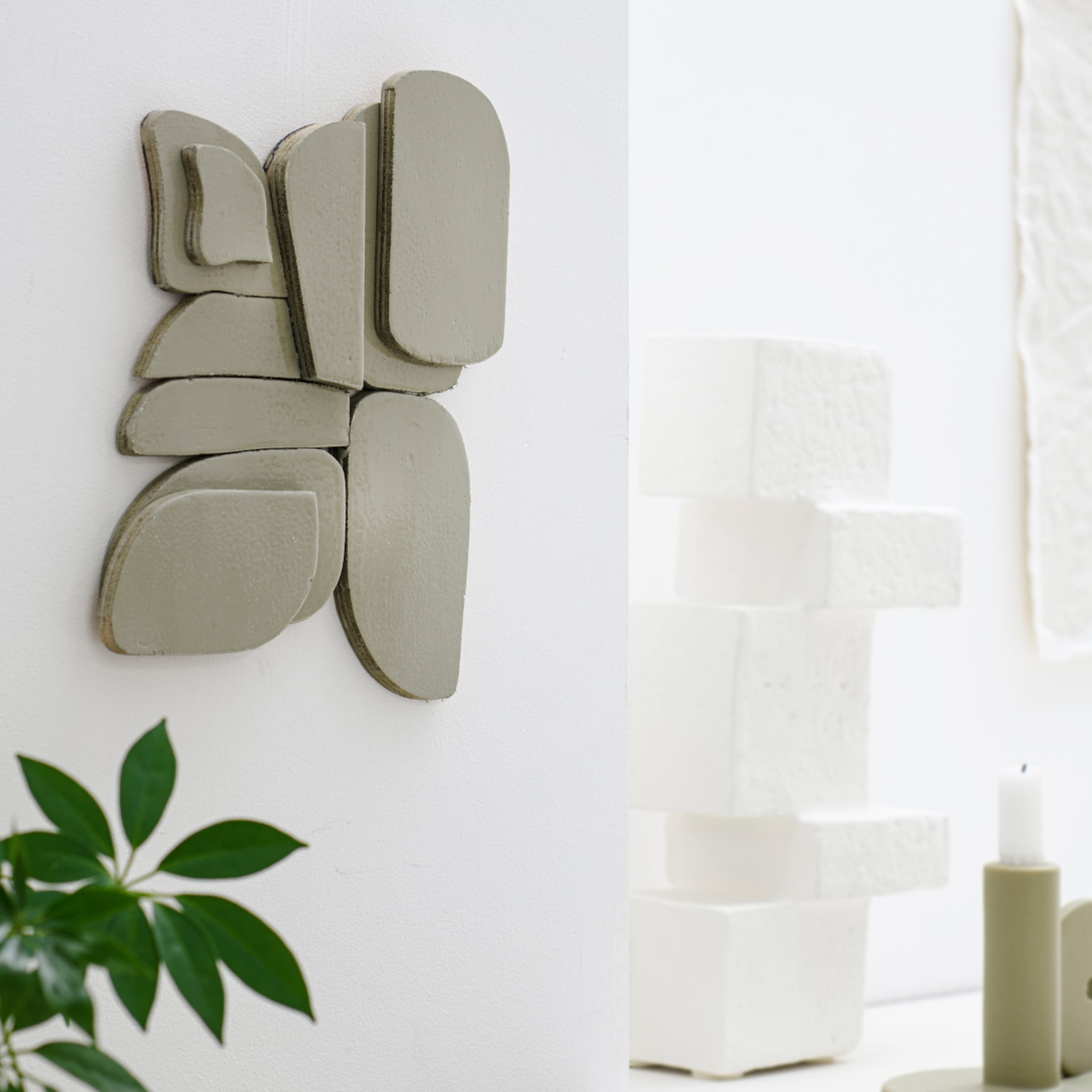 diy zo maak je een abstract wandpaneel