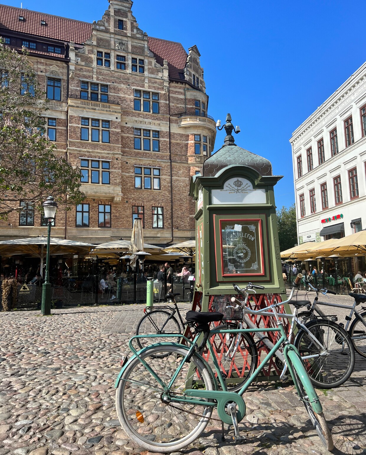 Het kleine plein van Malmö Beeld Adeline Mans