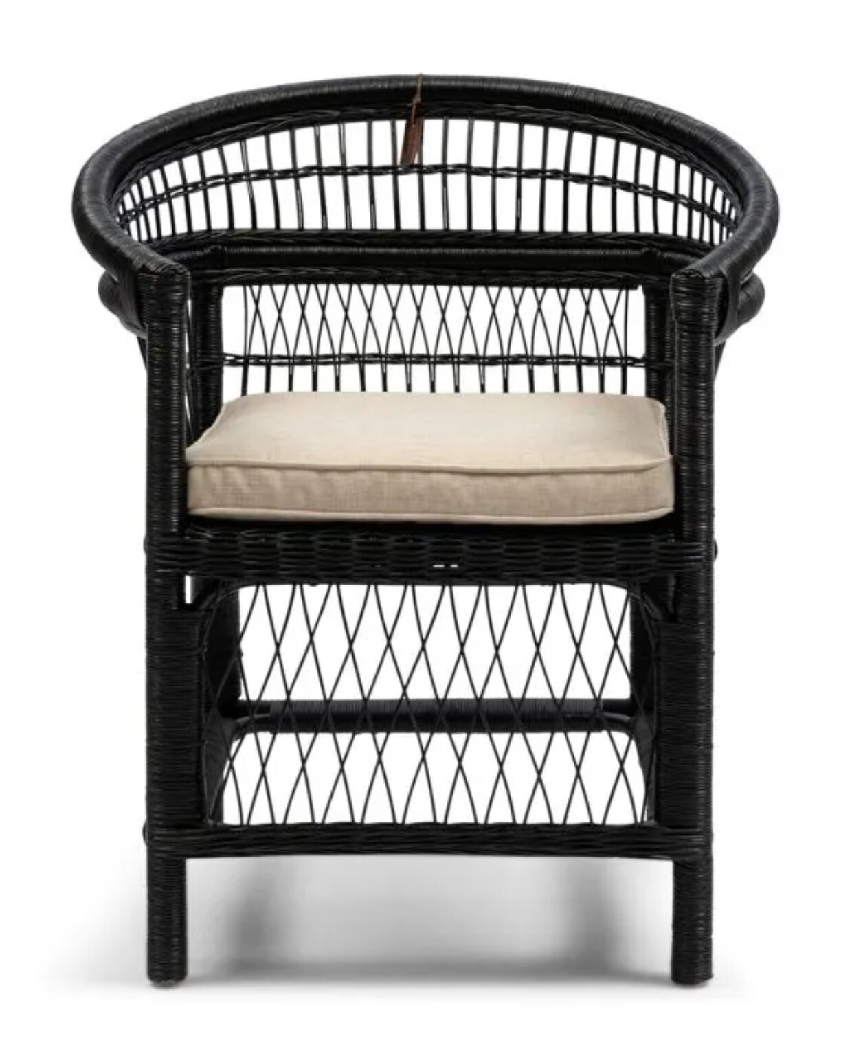 Eetkamerstoel Victoria Falls, gemaakt van rattan (slimit) 70x70x81 cm (lxbxh), Rivièra Maison. Rivièra Maison