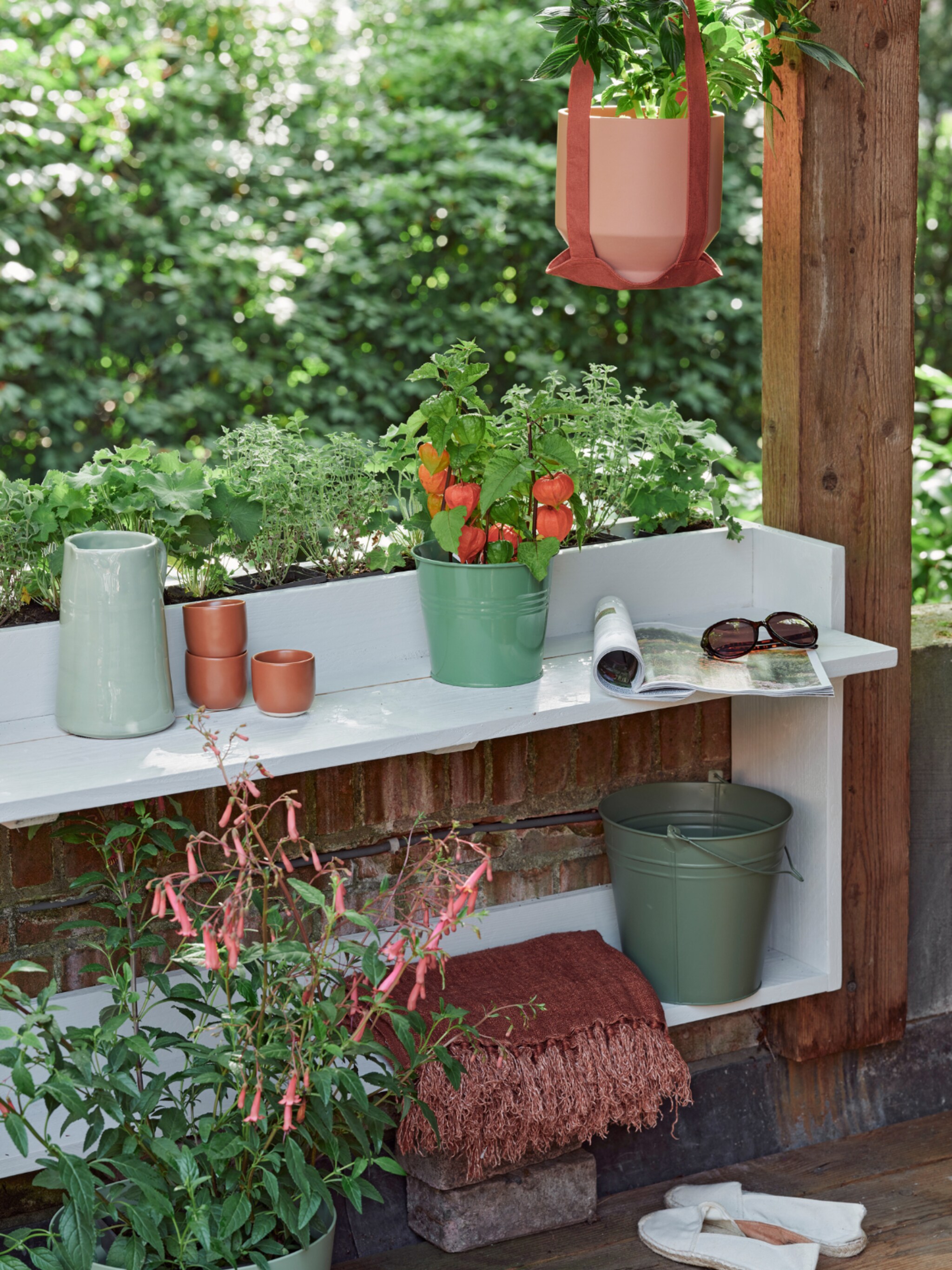 diy handige balkonbar
