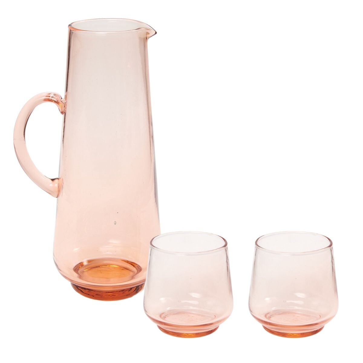 return to sender roze waterglazen en karaf vtwonen by fonQ