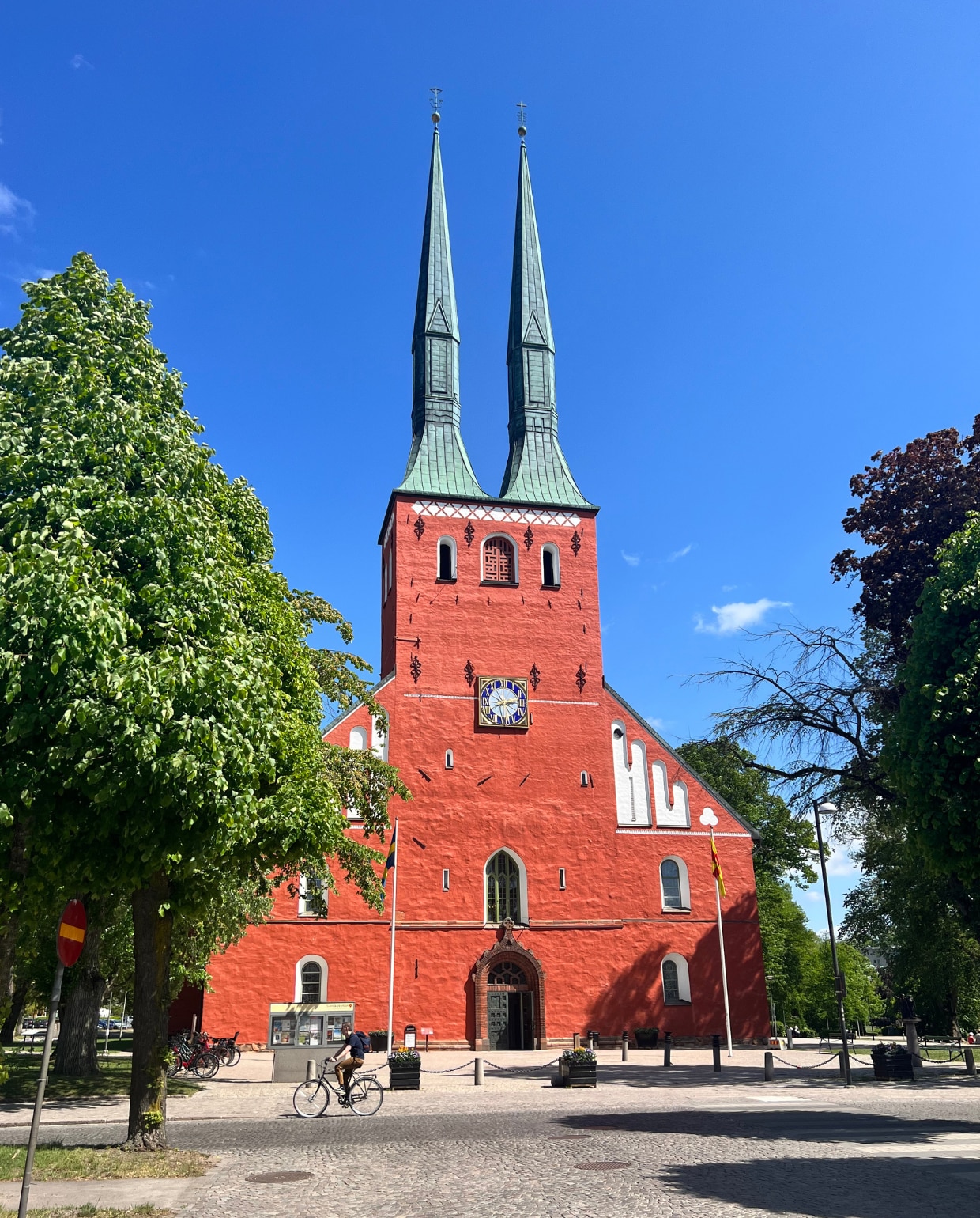 De beroemde kerk van Växjö Adeline Mans