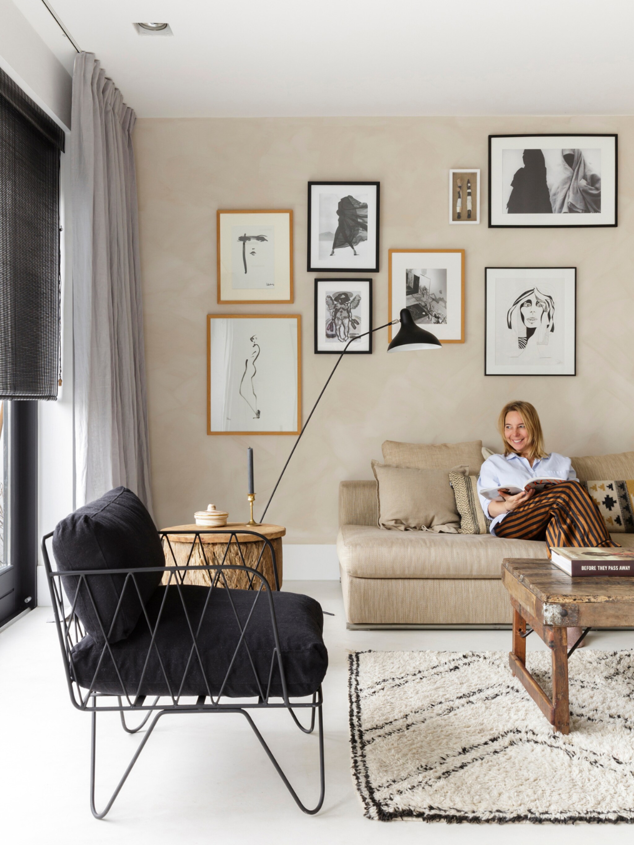 binnenkijken in een boho chique stadsvilla aan het water