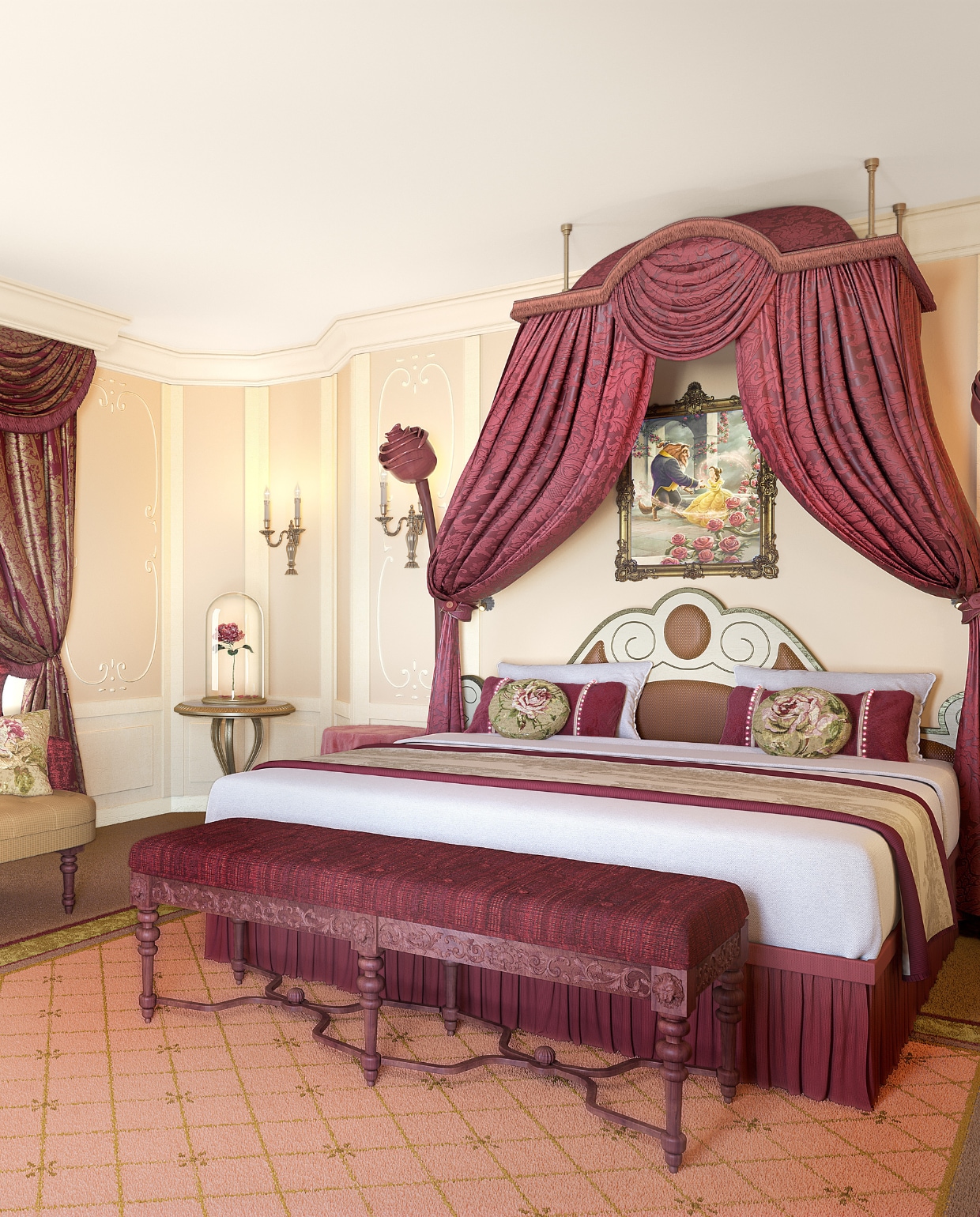 Belle en het Beest signature suite - Disney hotel Disney